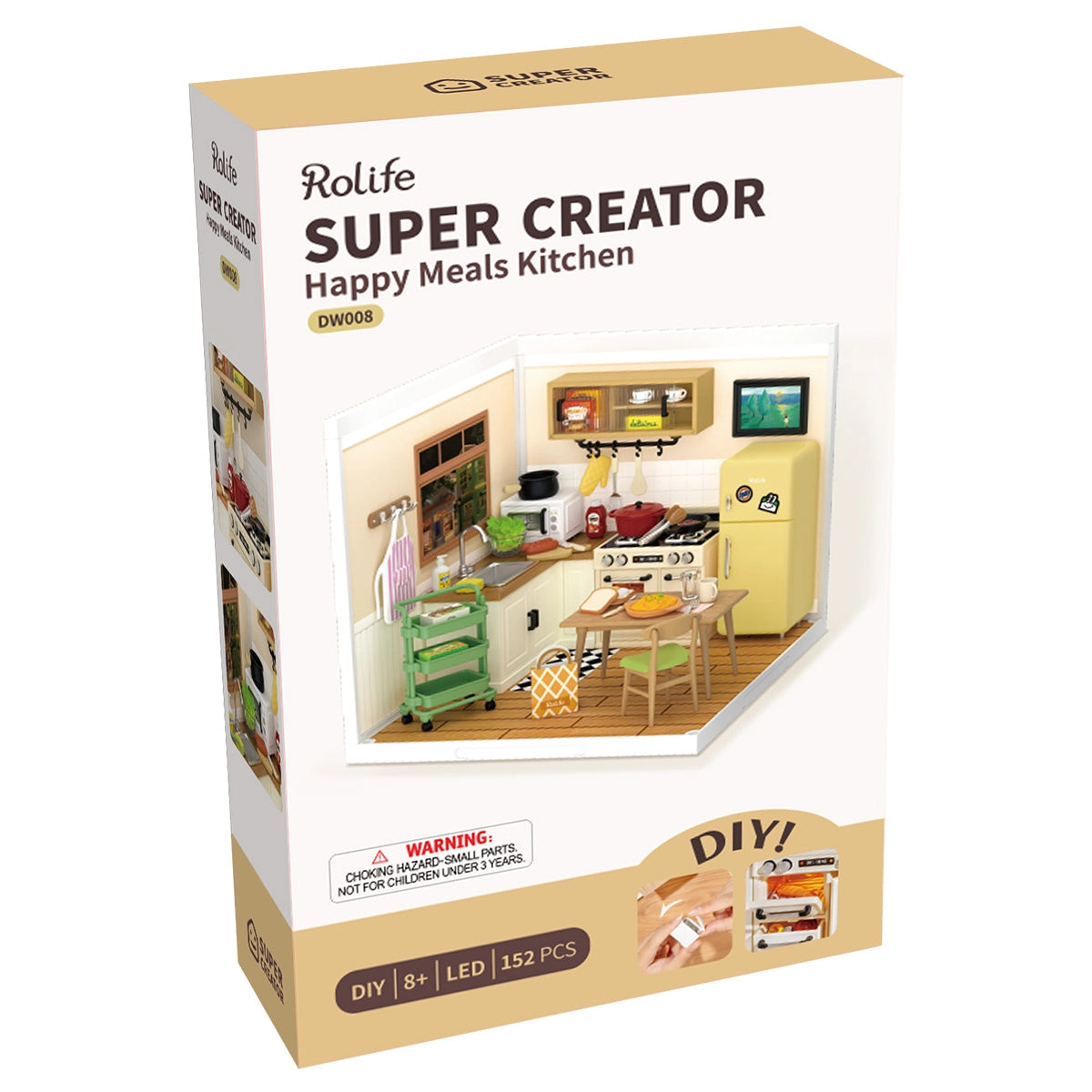 [Rolife] Super Creator Miniature House - Happy Meals Kitchen DW008