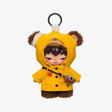 Hirono × Kodak Click Bear Plush Doll Pendant