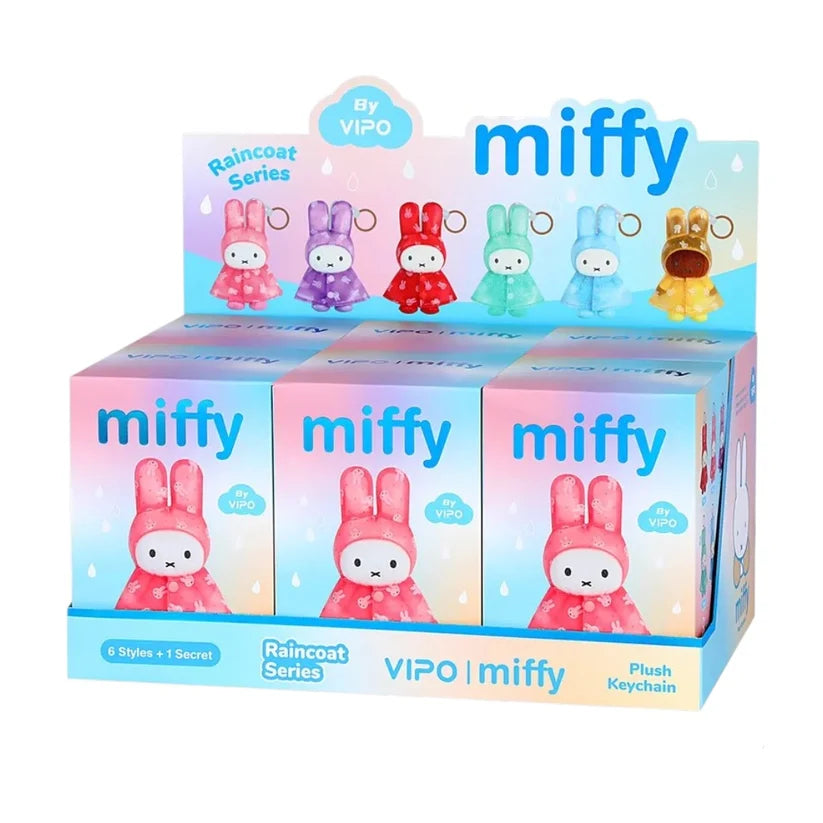 VIPO x Miffy Raincoat Keychain Blind Box