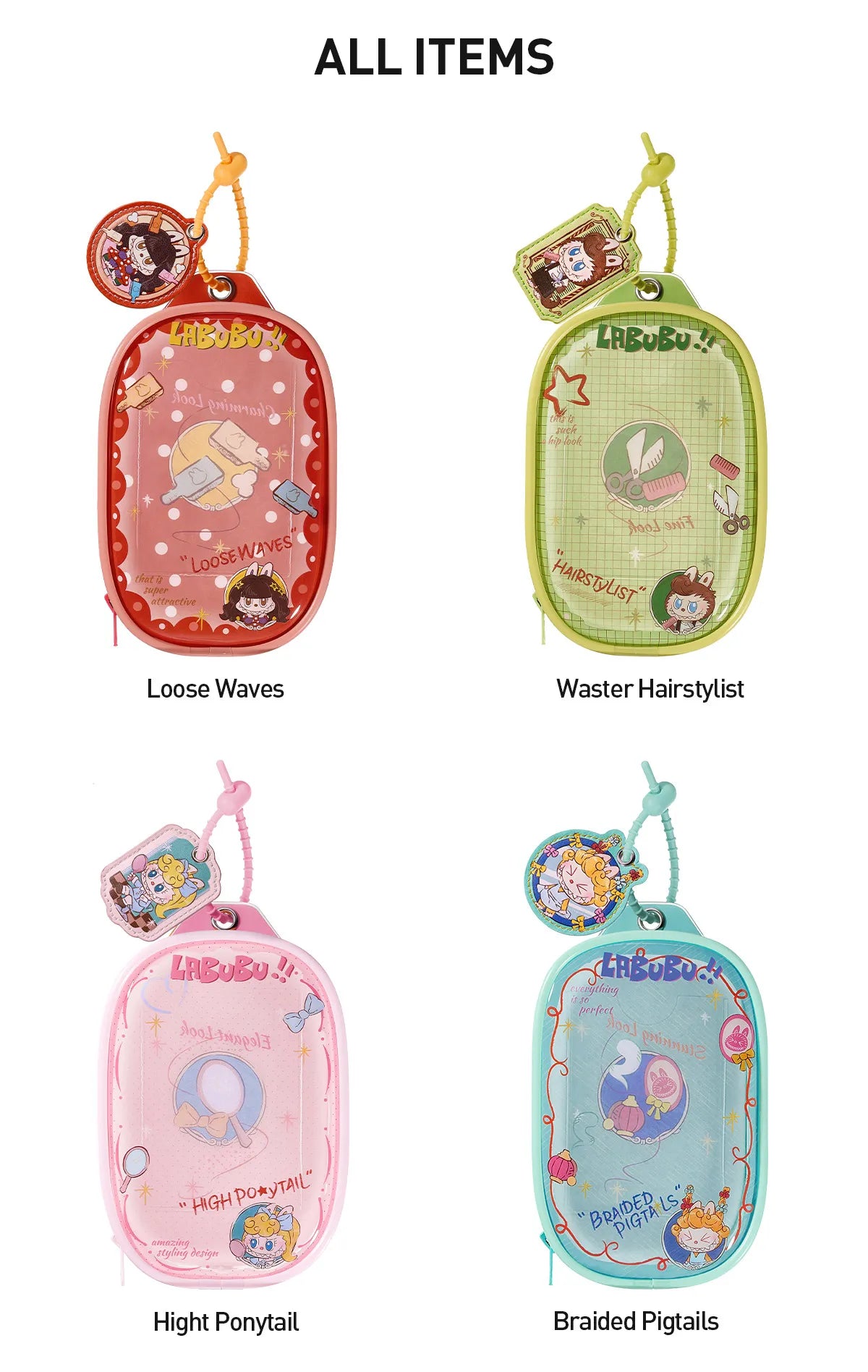 THE MONSTER Hair Salon Series - Display Bag Blind Box
