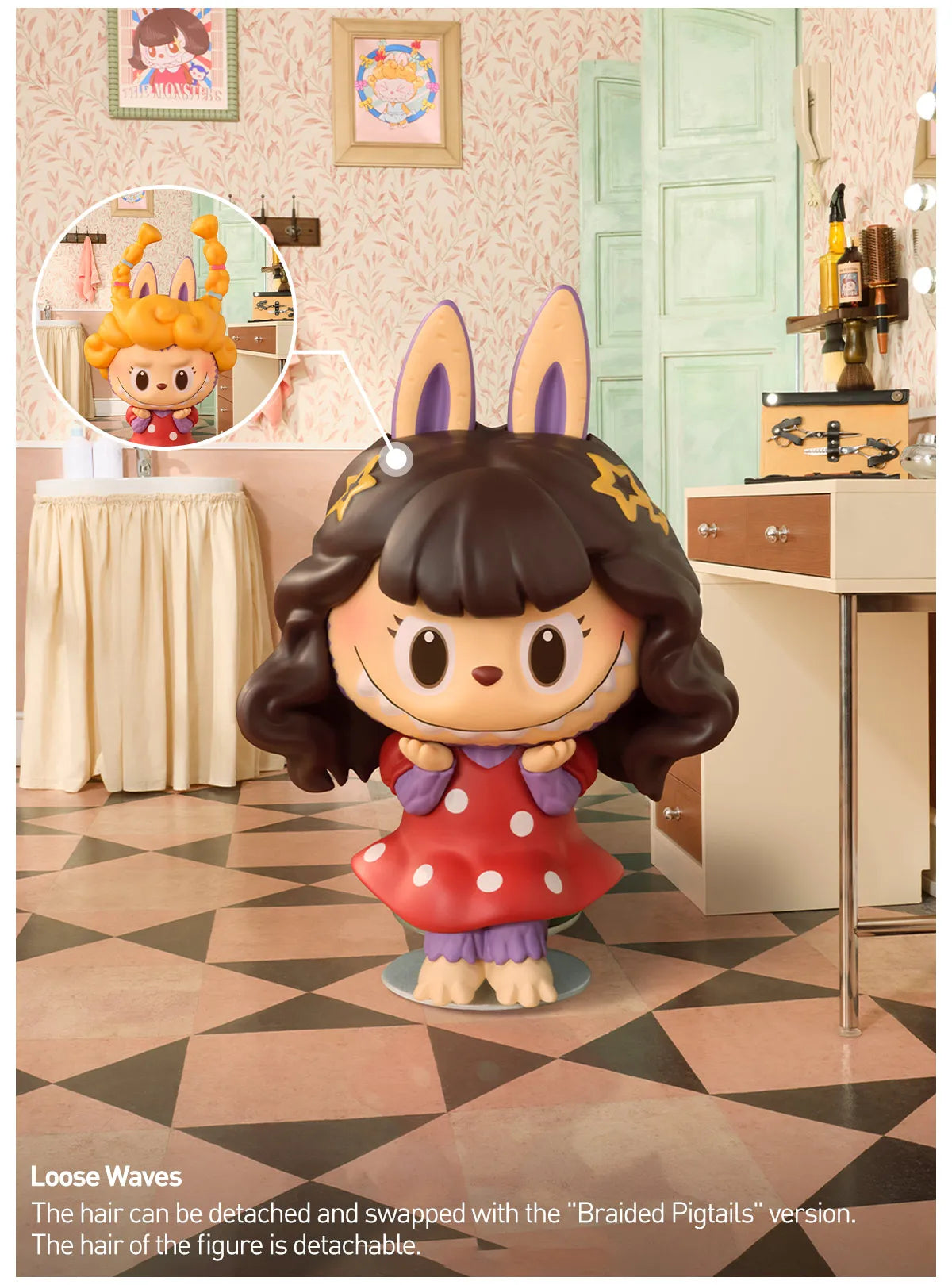 THE MONSTERS Hair Salon Series Figures