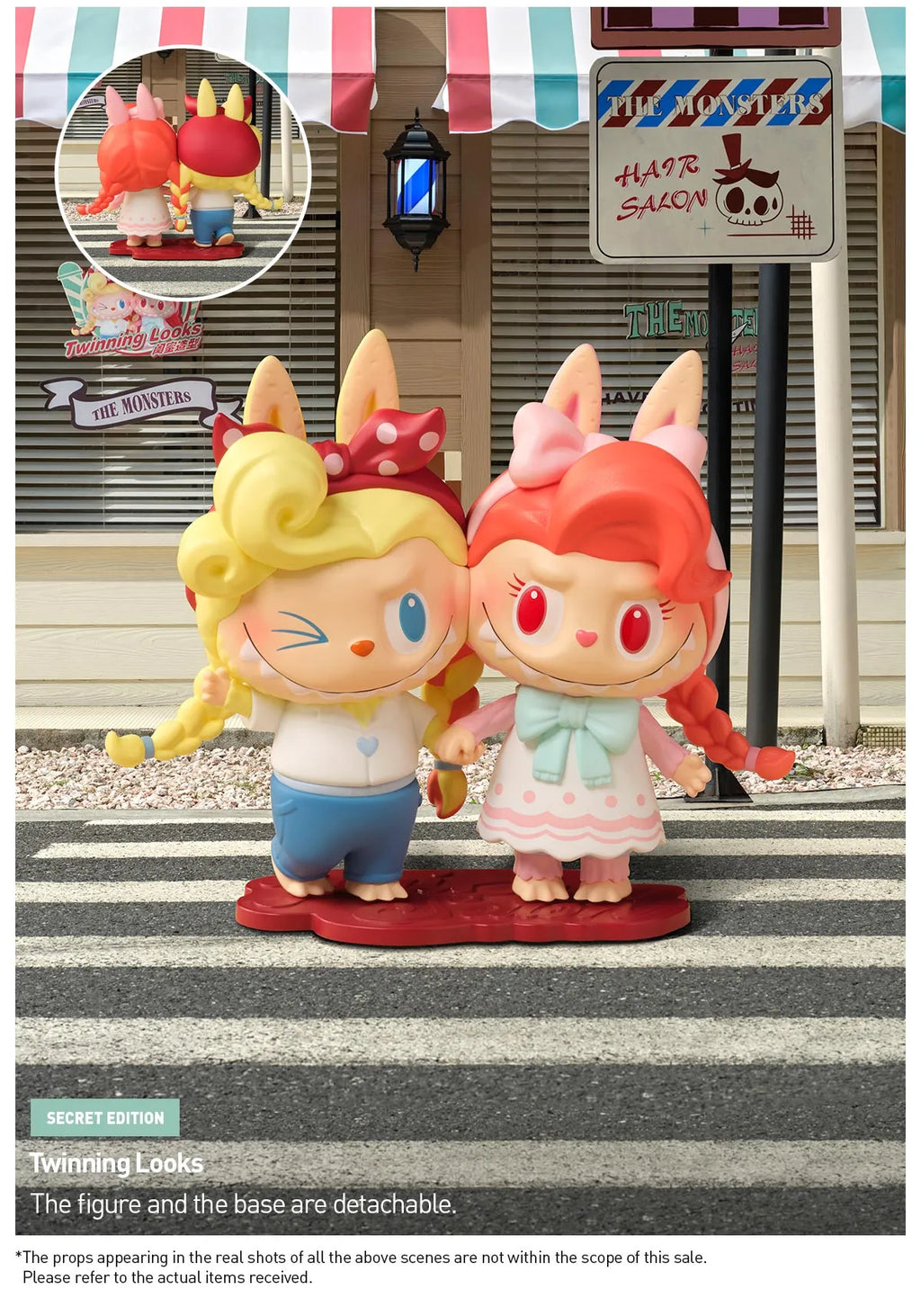 THE MONSTERS Hair Salon Series Figures