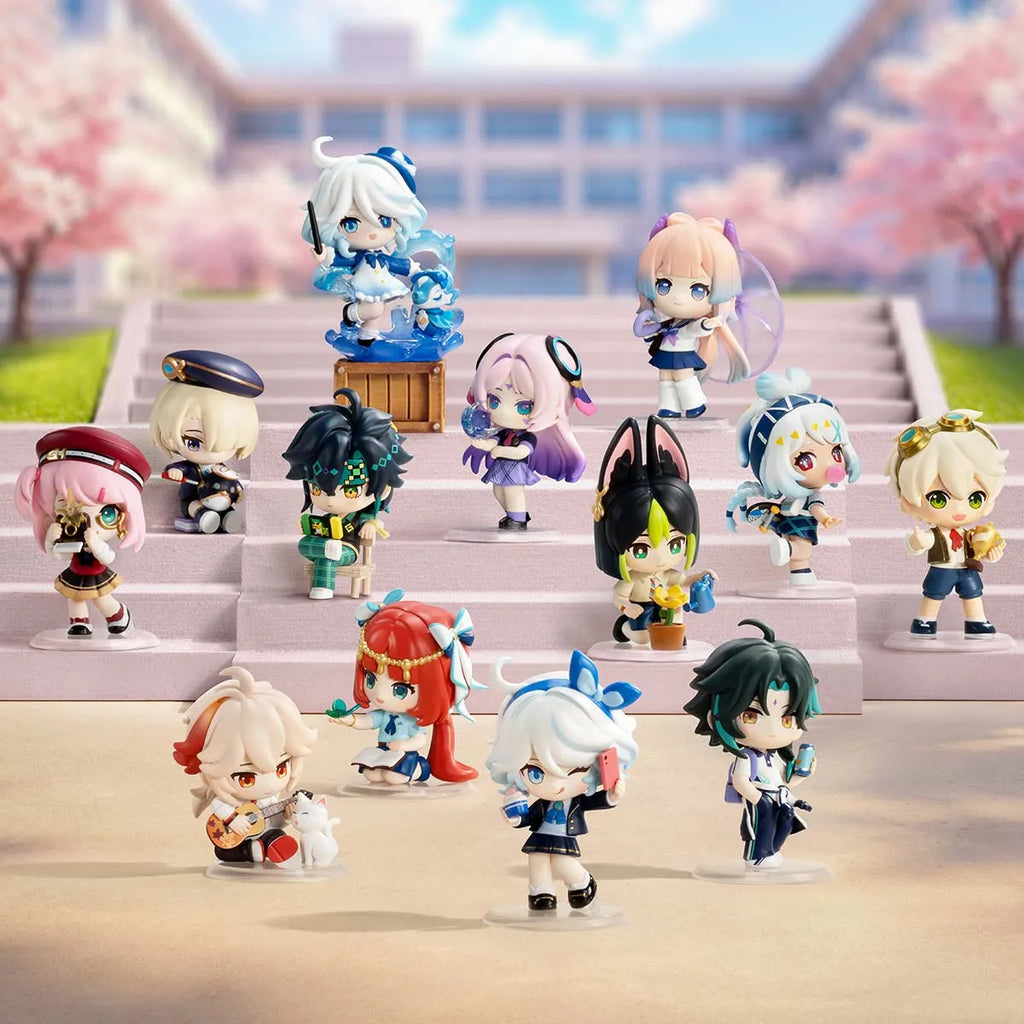 Genshin Impact Academy's Light and Shadow Poetry Chibi Series Figures