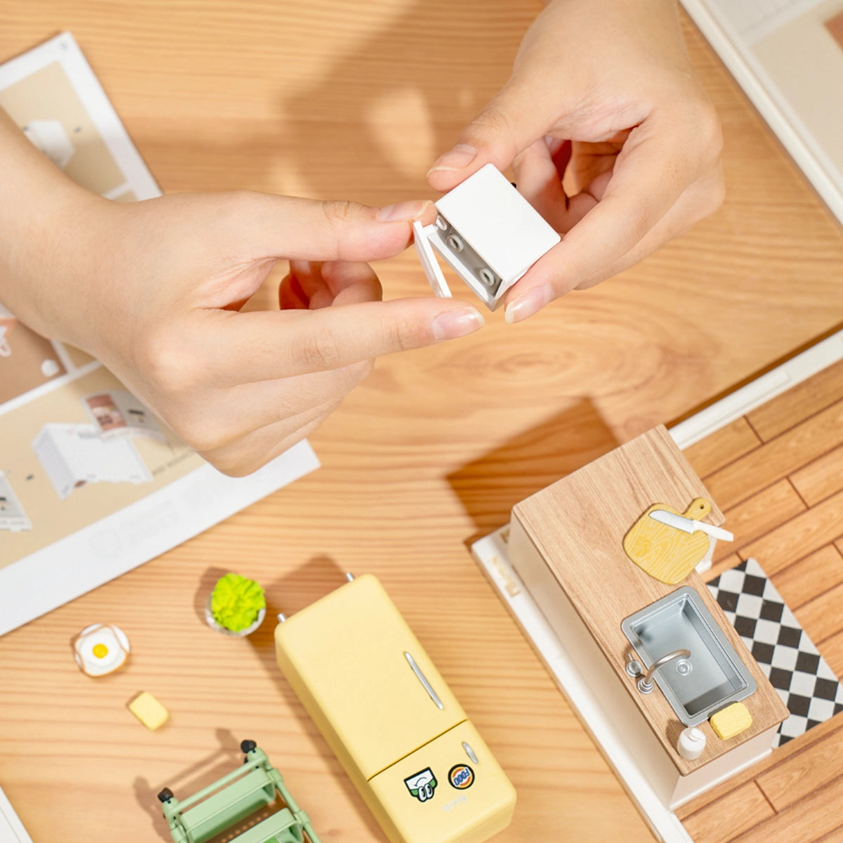 [Rolife] Super Creator Miniature House - Happy Meals Kitchen DW008