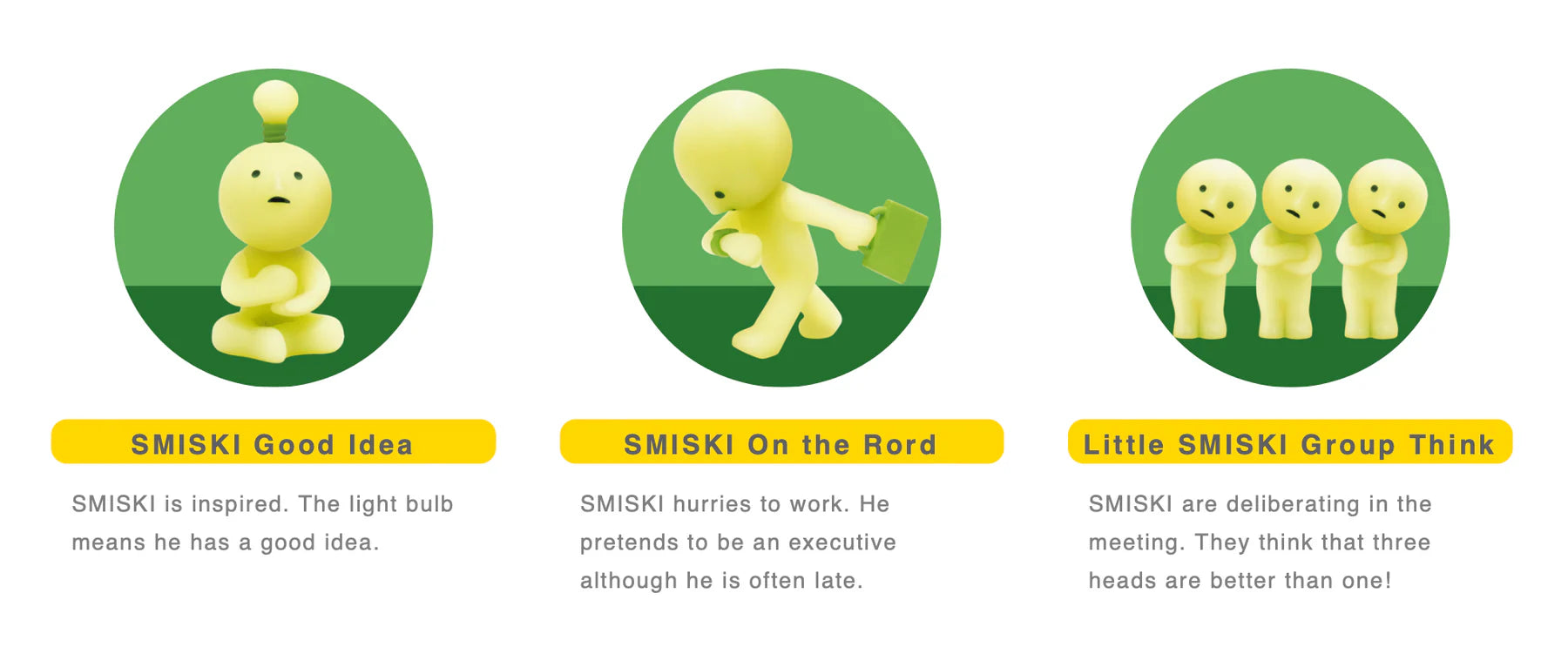 [SONNY ANGEL] Smiski Mini Figure @Work Series