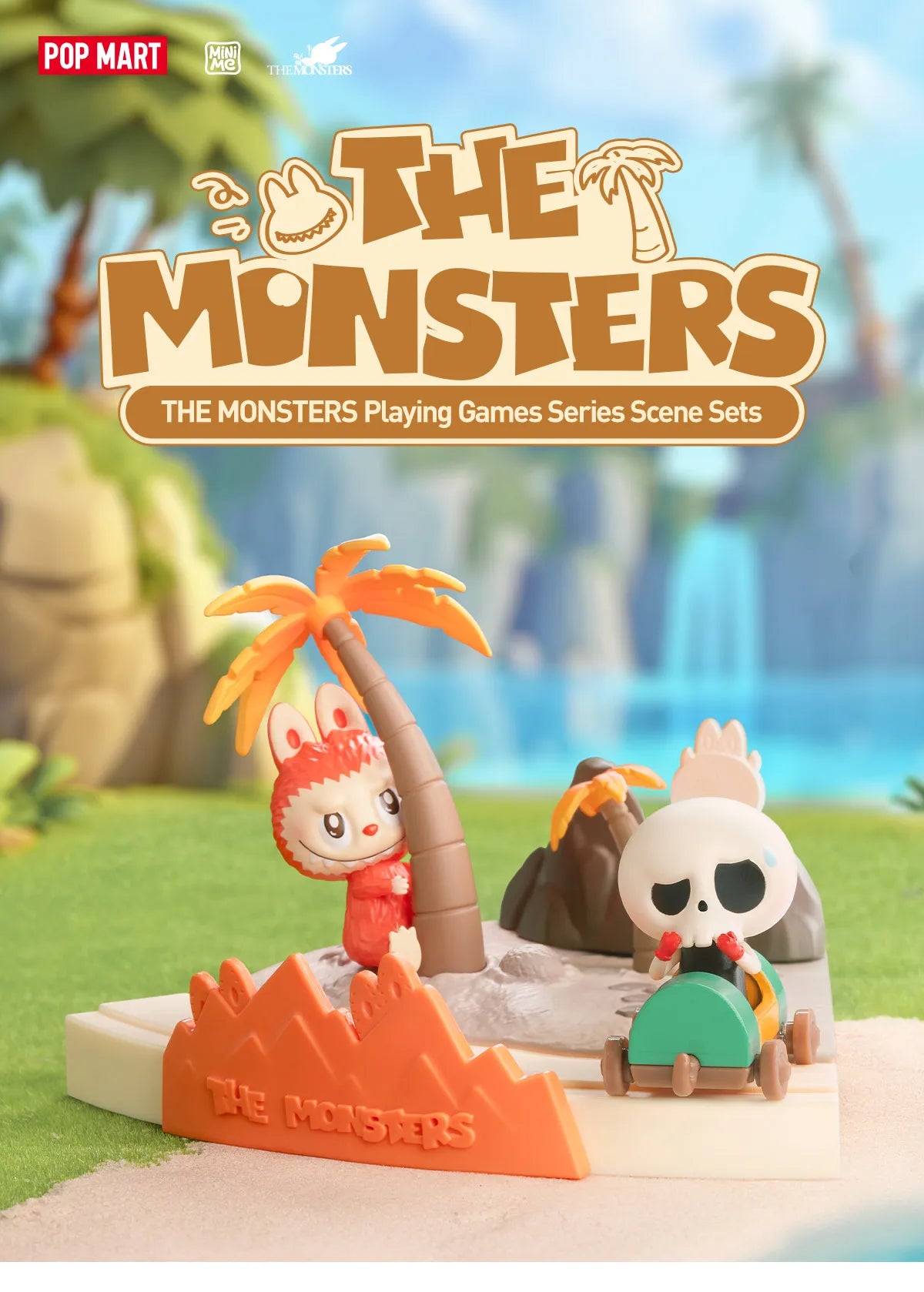 THE MONSTERS Playing Games Series Scene Sets