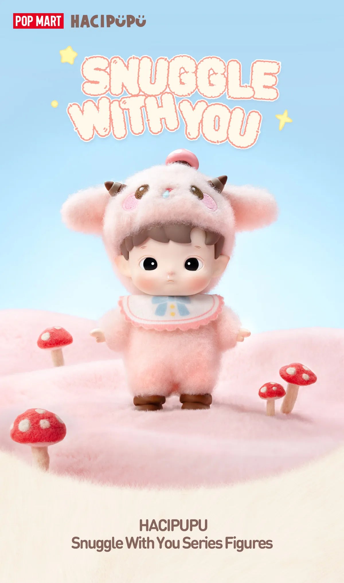 HACIPUPU Snuggle With You Series Figures
