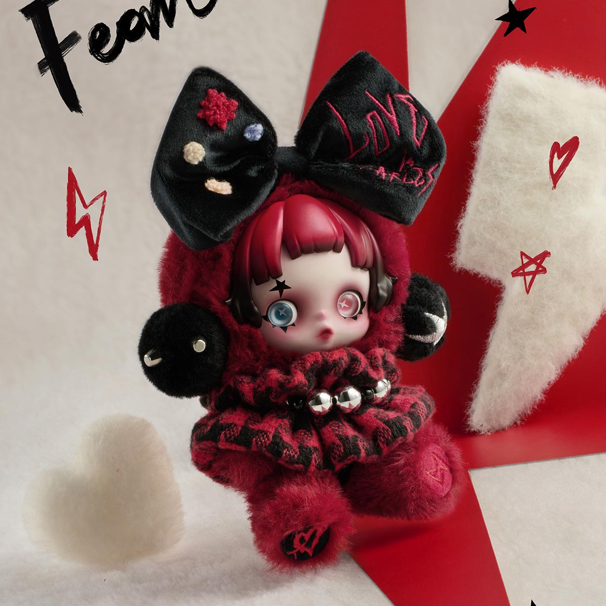SKULLPANDA Plush-6kHz (EU Exclusive)