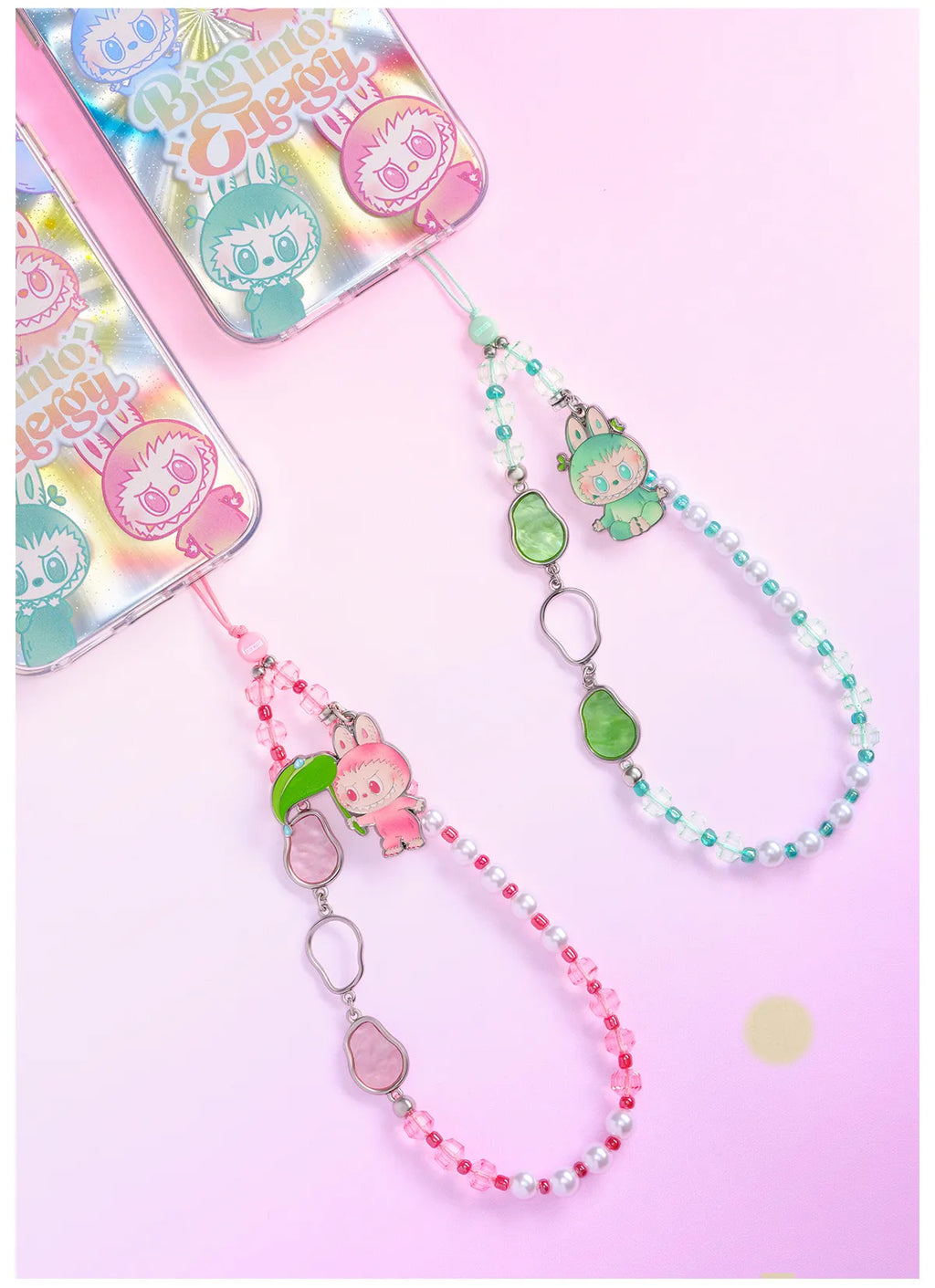 THE MONSTERS Big into Energy Series-Phone Charm Blind Box