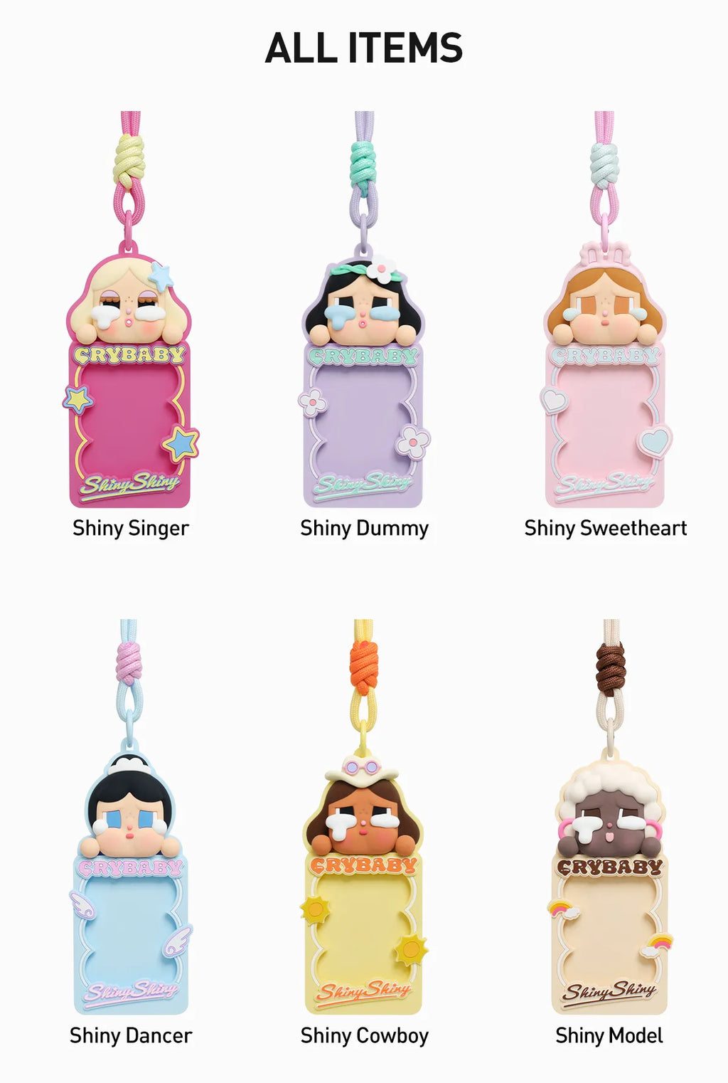 CRYBABY Shiny Shiny Series - Cardholder Blind Box