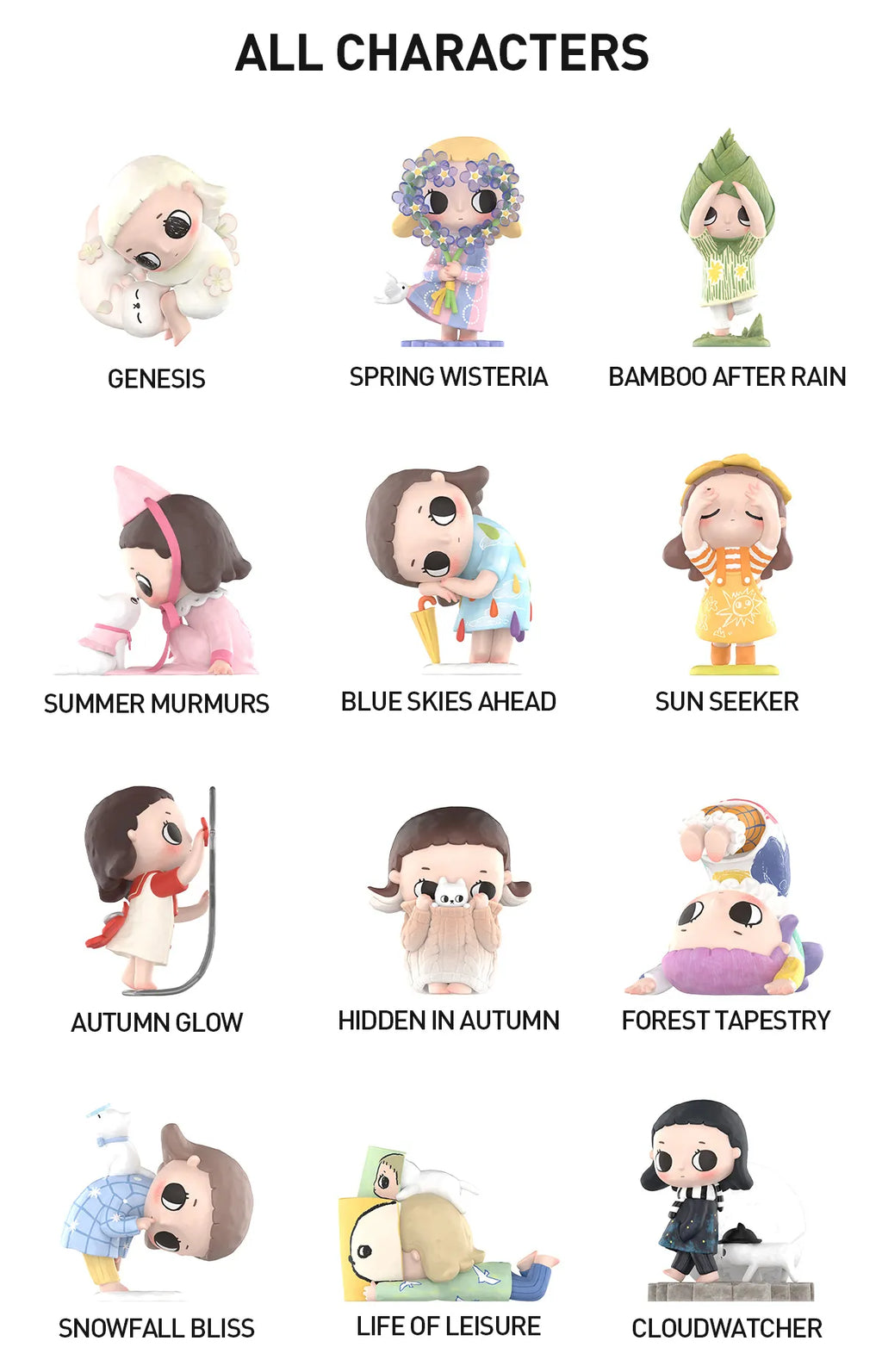 Nyota I Am the Seasons Series Figures