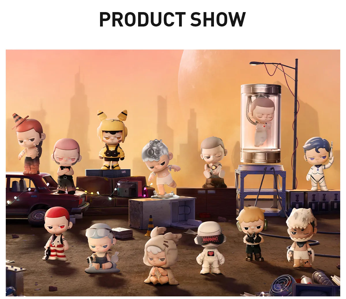 KUBO City of Sunset Series Figures