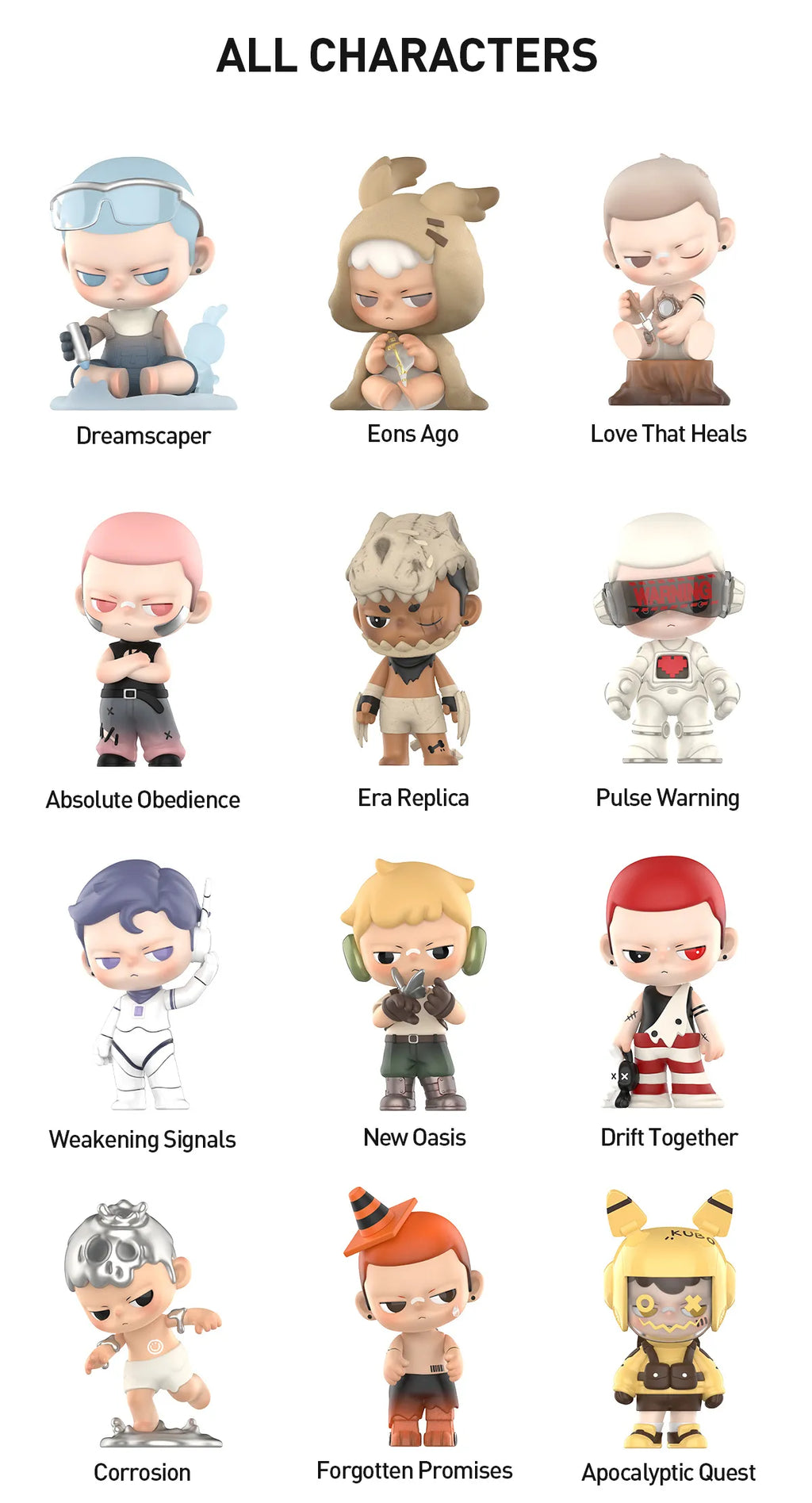 KUBO City of Sunset Series Figures