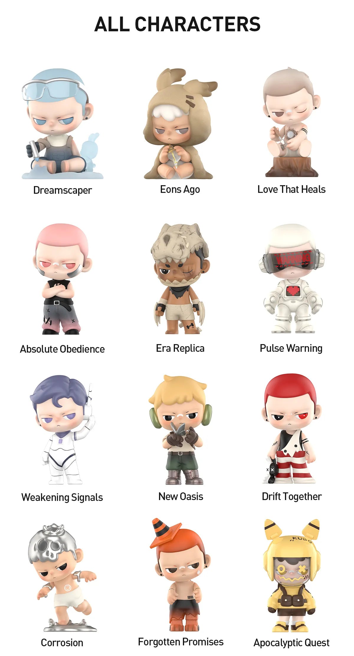 KUBO City of Sunset Series Figures