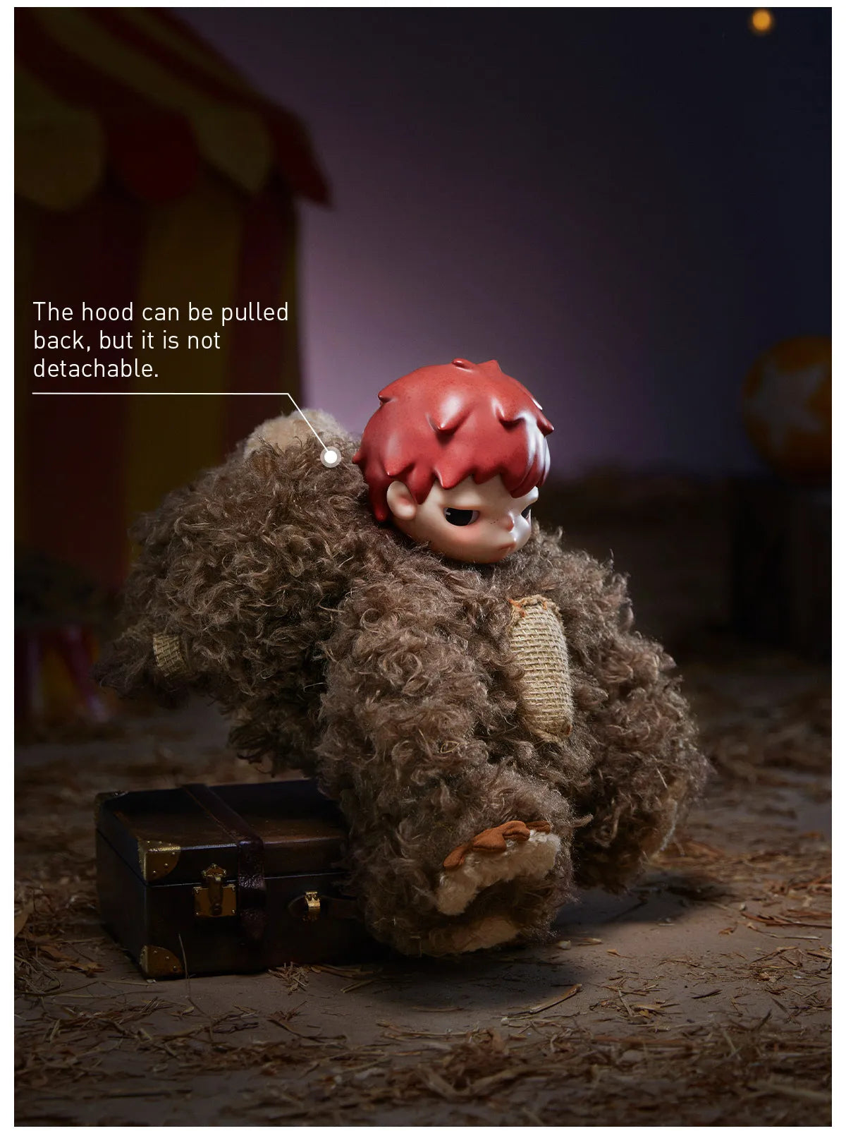 Hirono Bear Vinyl Plush Doll