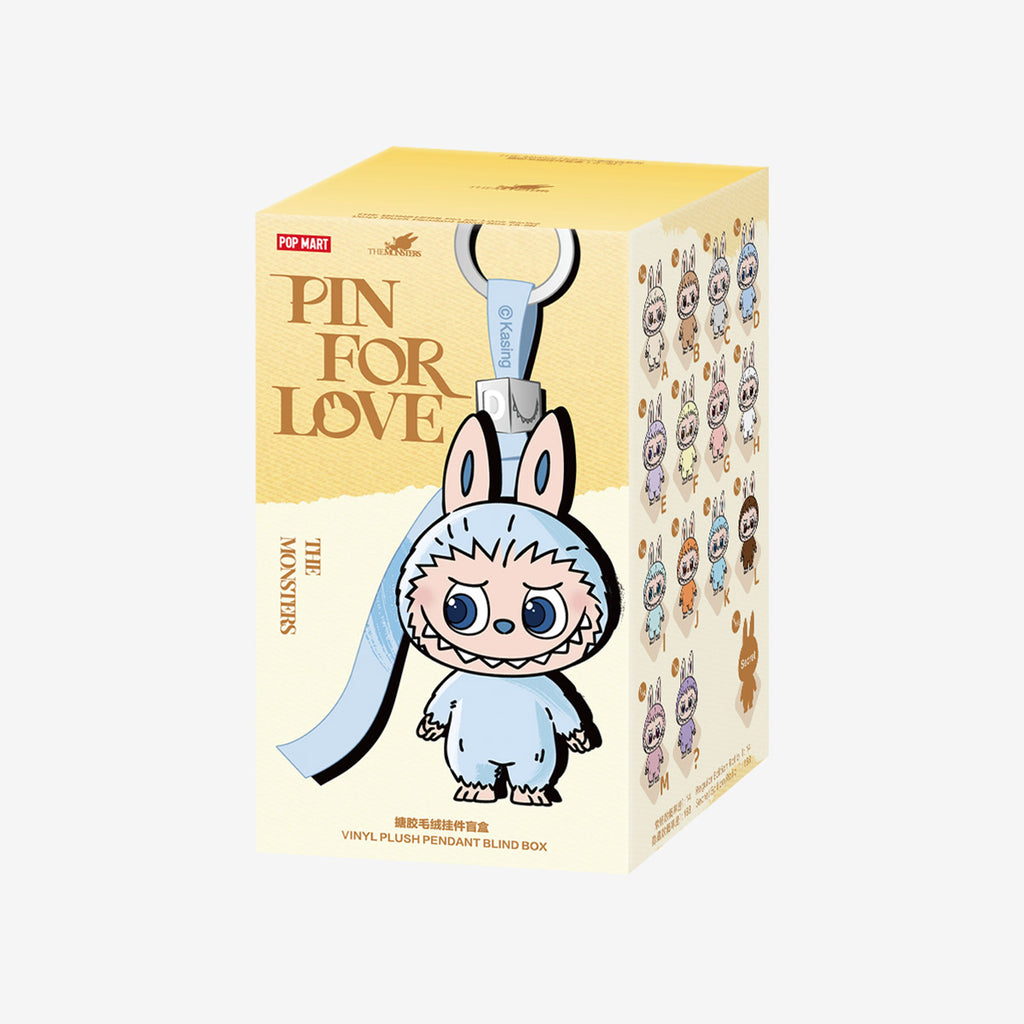 THE MONSTERS Pin for Love Series - Vinyl Plush Pendant Blind Box