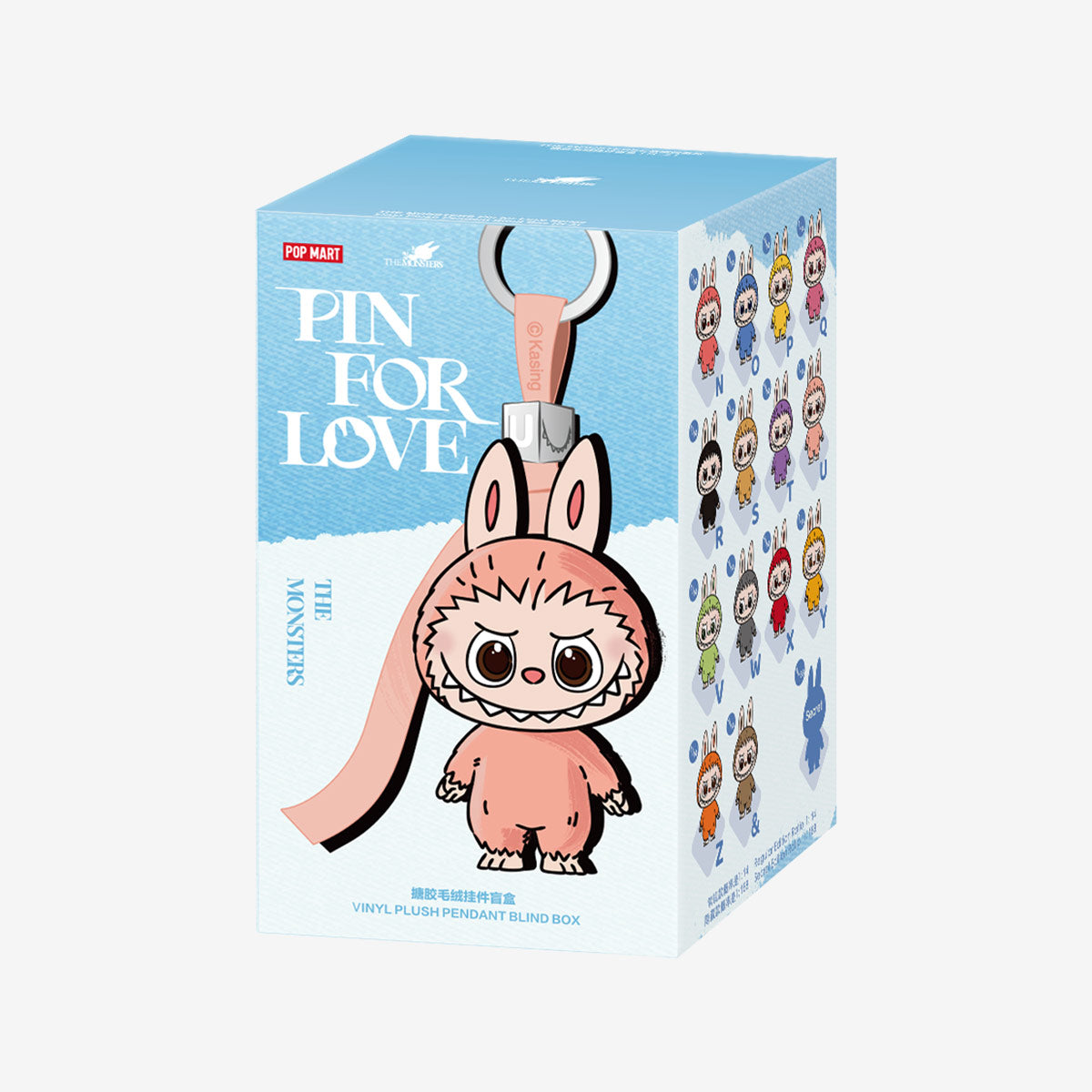 THE MONSTERS Pin for Love Series - Vinyl Plush Pendant Blind Box