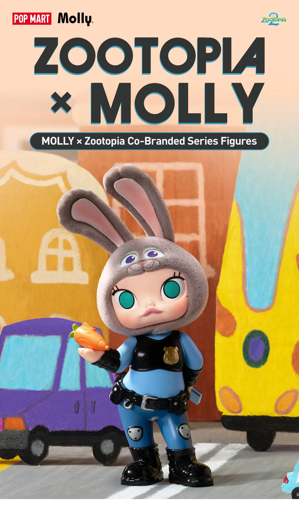 MOLLY × Zootopia Co-branded Series Figures