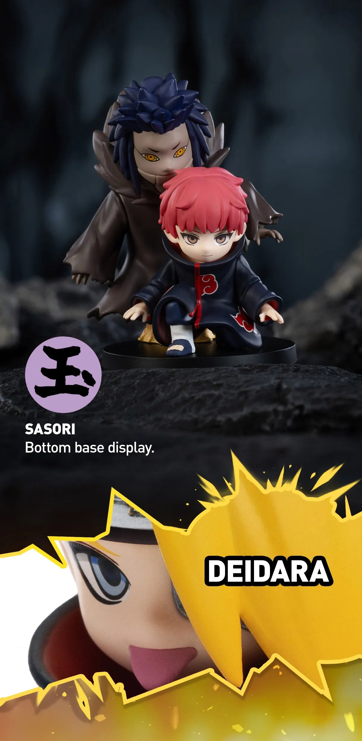 Naruto: Shippuden Series Battle Against Akatsuki Themed Figure