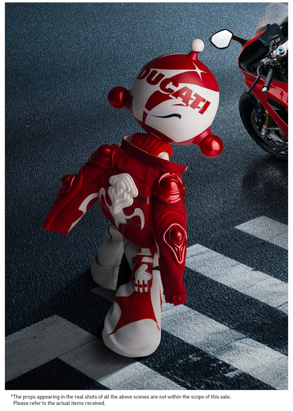 SKULLPANDA × DUCATI 1/6 Action Figure