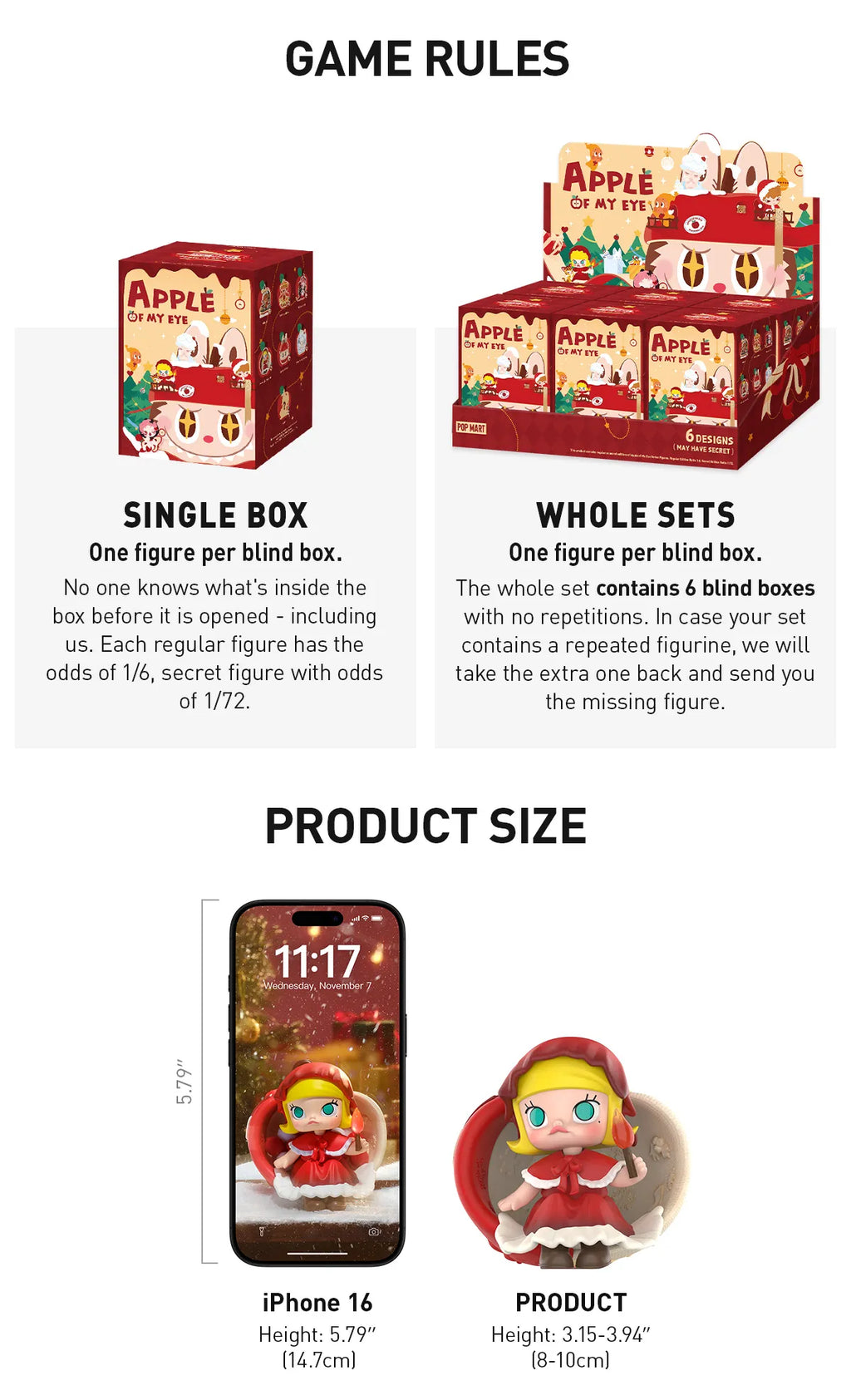 Apple of My Eye Series Figures