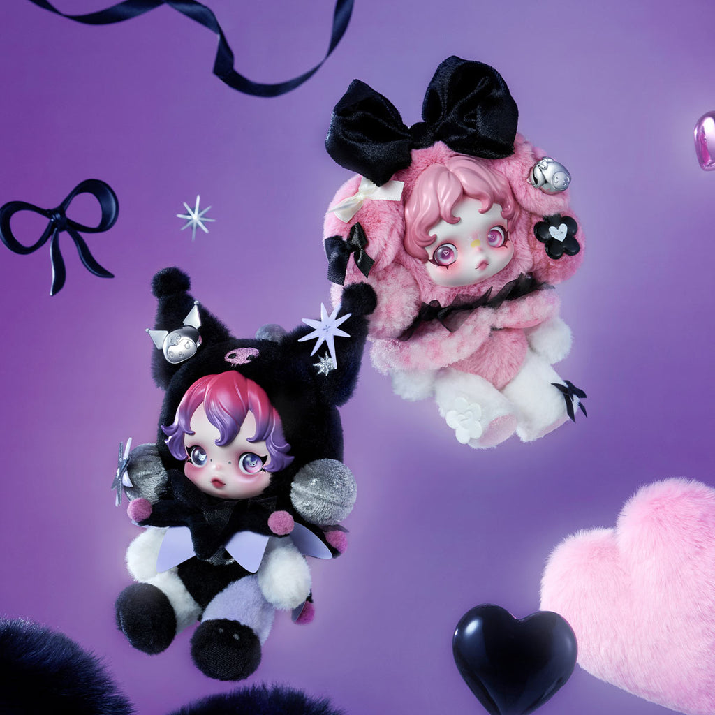 SKULLPANDA × KUROMI Plush