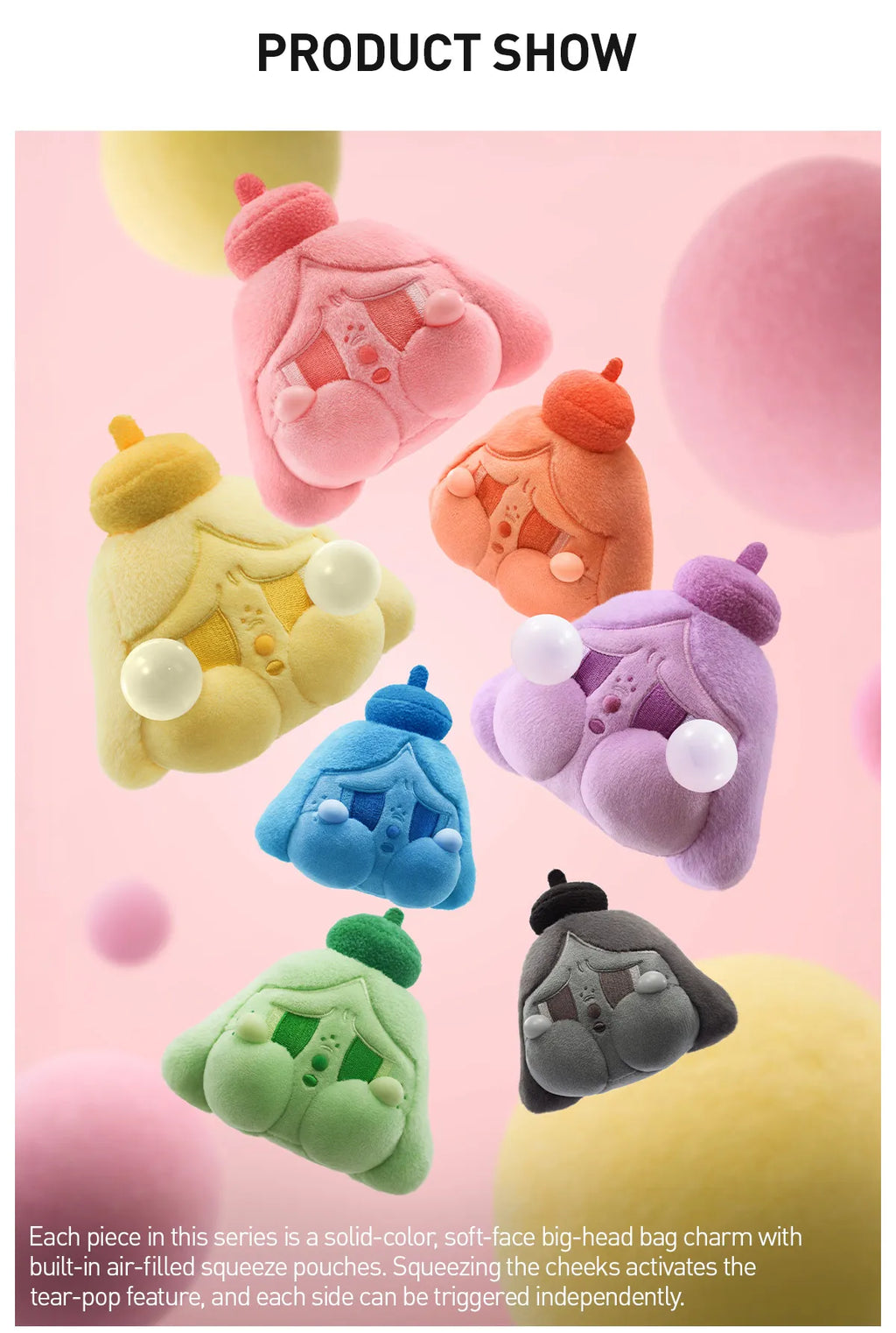 CRYBABY Tears Launch Project Series-Plush Pendant Blind Box