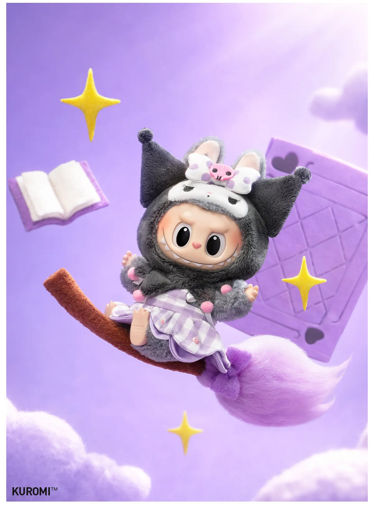 THE MONSTERS x Hello Kitty and Friends Series-Vinyl Plush Pendant Blind Box