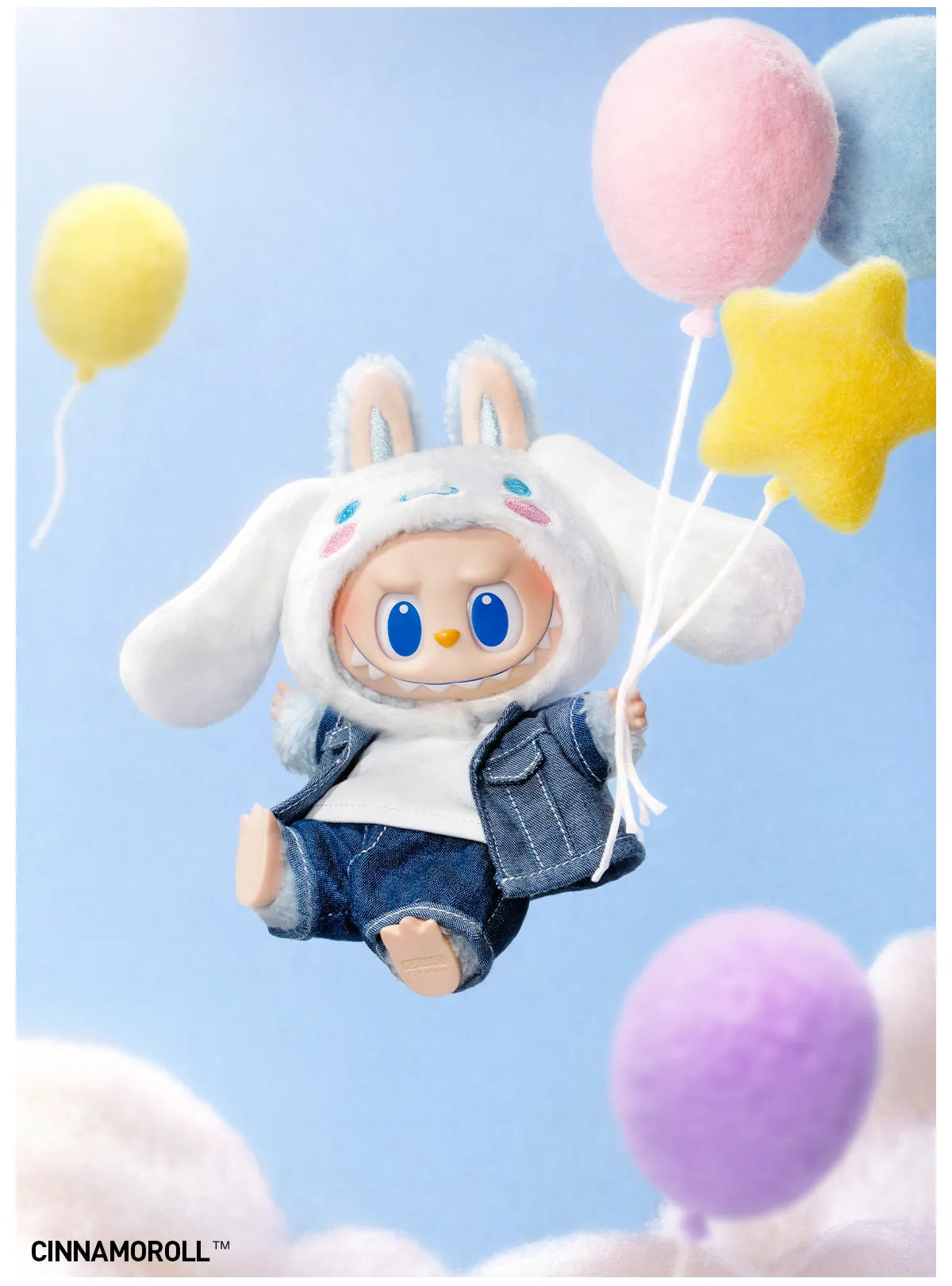 THE MONSTERS x Hello Kitty and Friends Series-Vinyl Plush Pendant Blind Box