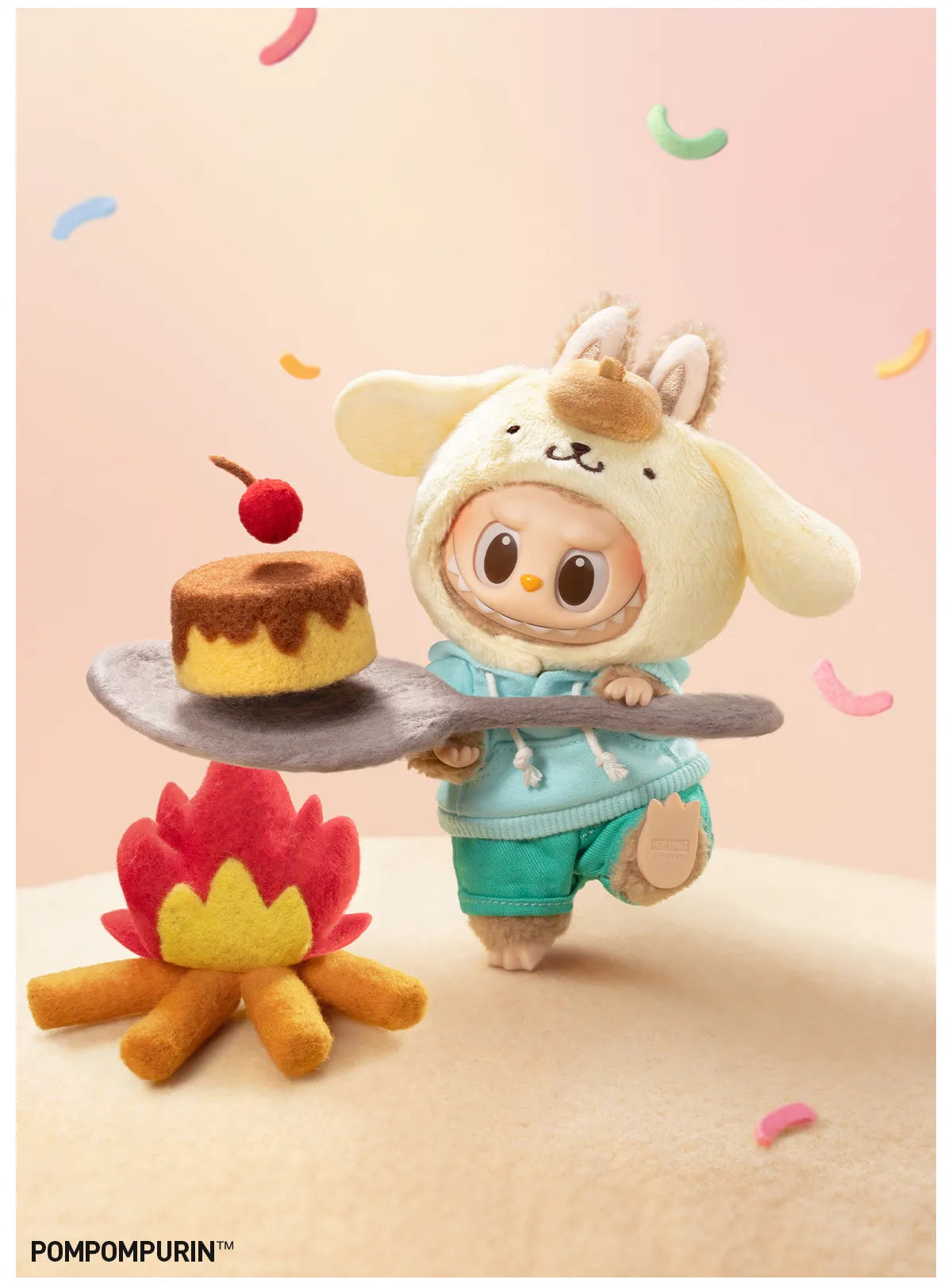 THE MONSTERS x Hello Kitty and Friends Series-Vinyl Plush Pendant Blind Box