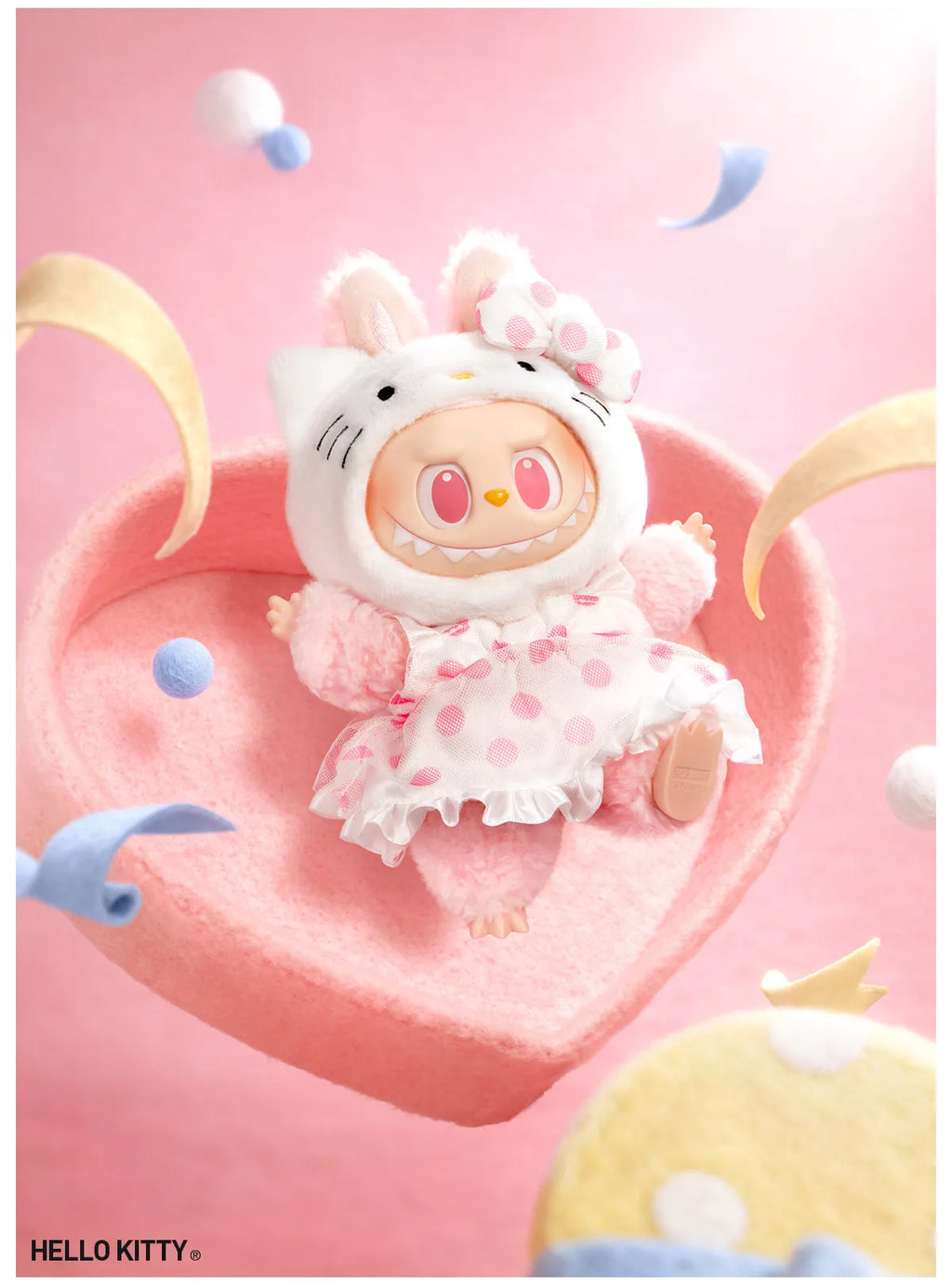 THE MONSTERS x Hello Kitty and Friends Series-Vinyl Plush Pendant Blind Box