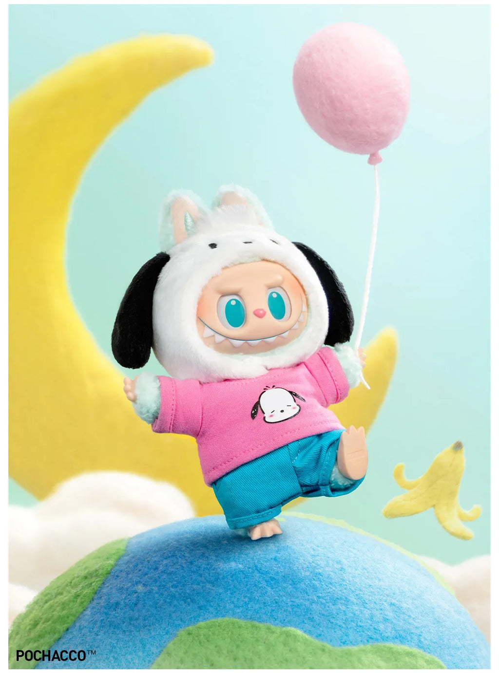THE MONSTERS x Hello Kitty and Friends Series-Vinyl Plush Pendant Blind Box