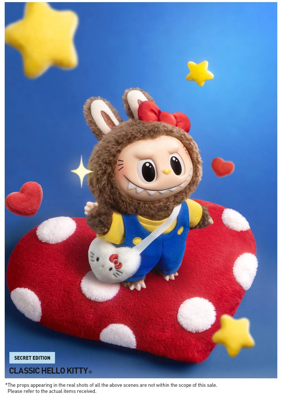 THE MONSTERS x Hello Kitty and Friends Series-Vinyl Plush Pendant Blind Box