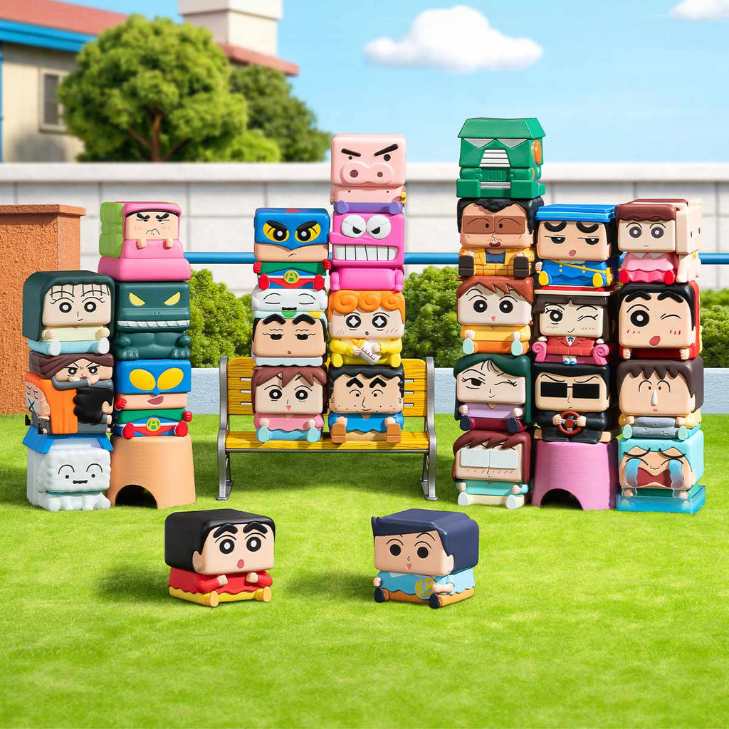 Crayon Shinchan POP CUBE-1 Series Figures