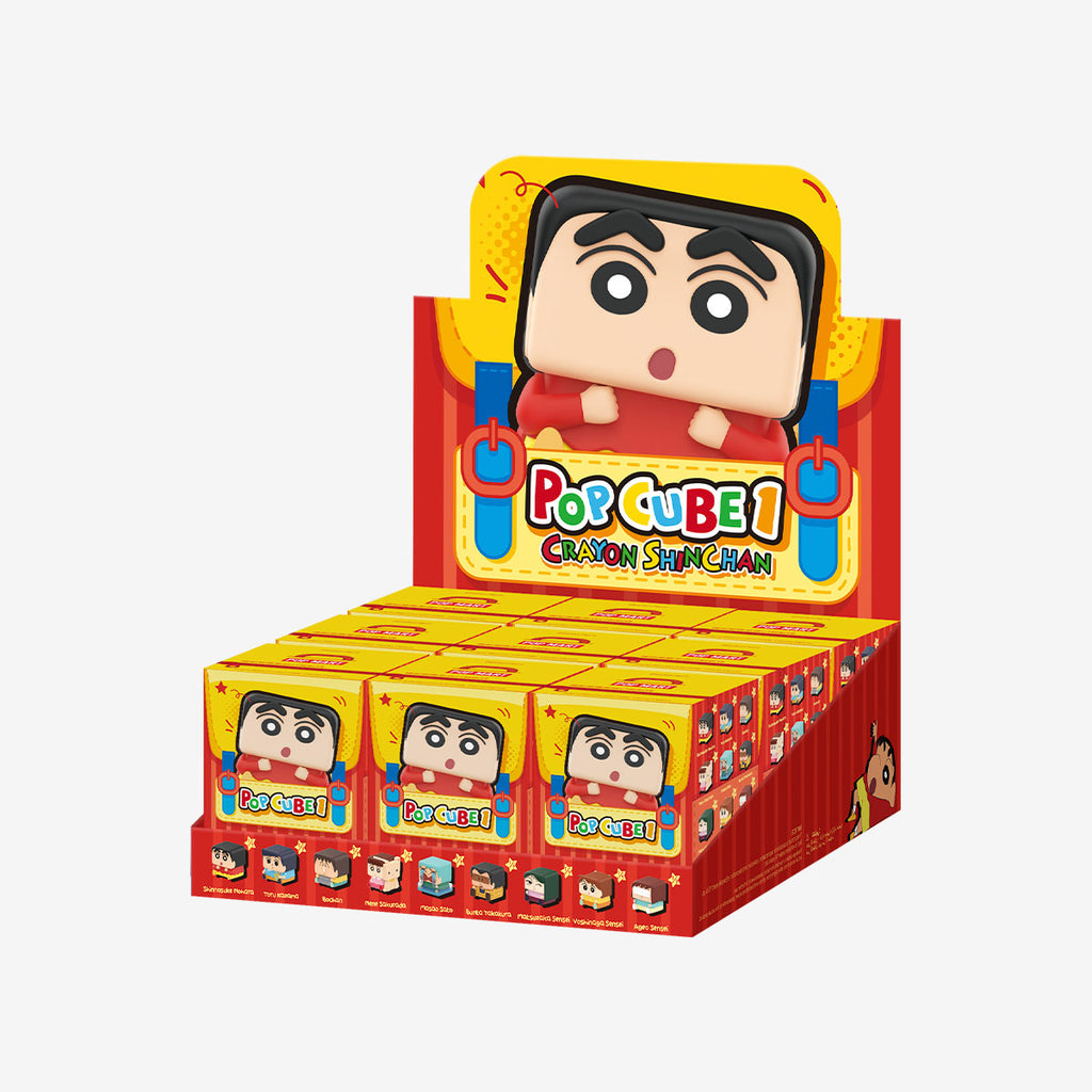 Crayon Shinchan POP CUBE-1 Series Figures