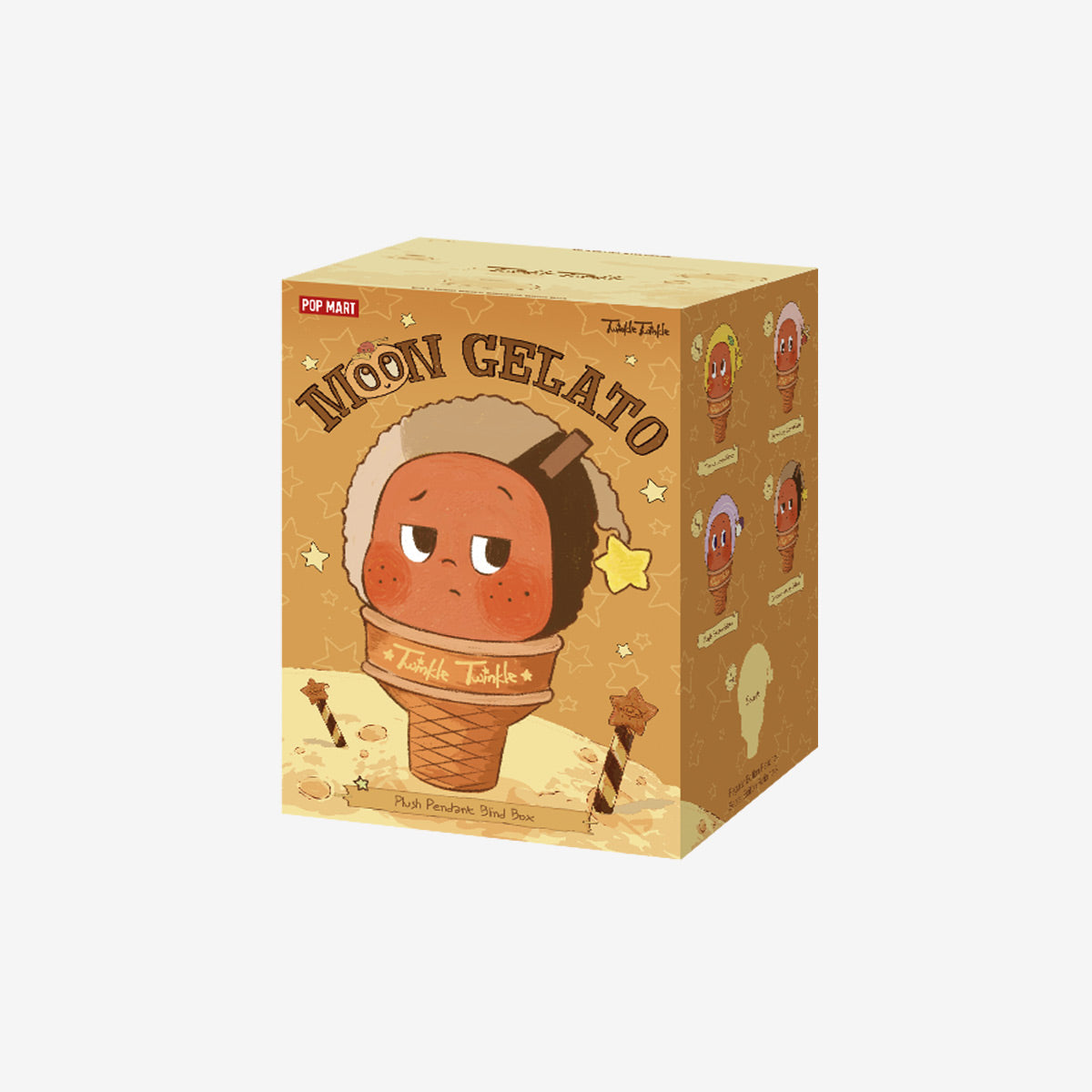 MOON GELATO Series-Ice Cream Plush Pendant Blind Box (Overseas Ver.)
