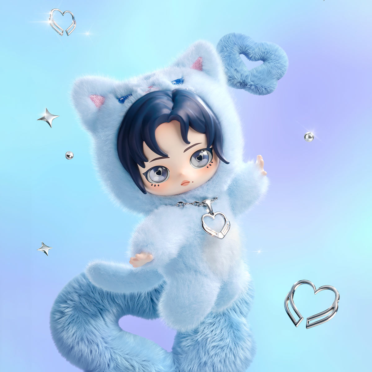 aespa Fluffy Club Series Vinyl Plush Doll Pendant