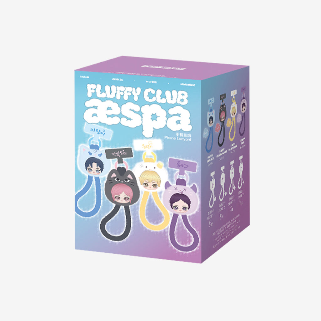 aespa Fluffy Club Series Phone Lanyard