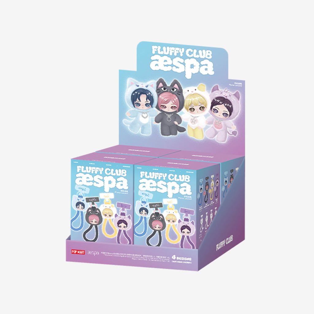 aespa Fluffy Club Series Phone Lanyard