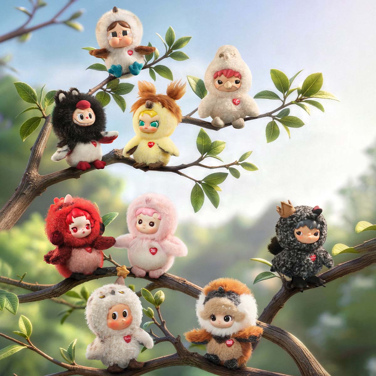 Dear Birds Series - Plush Pendant Blind Box