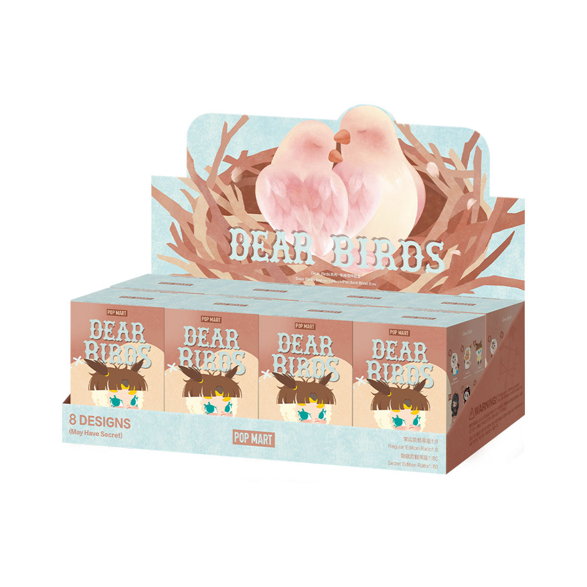 Dear Birds Series - Plush Pendant Blind Box