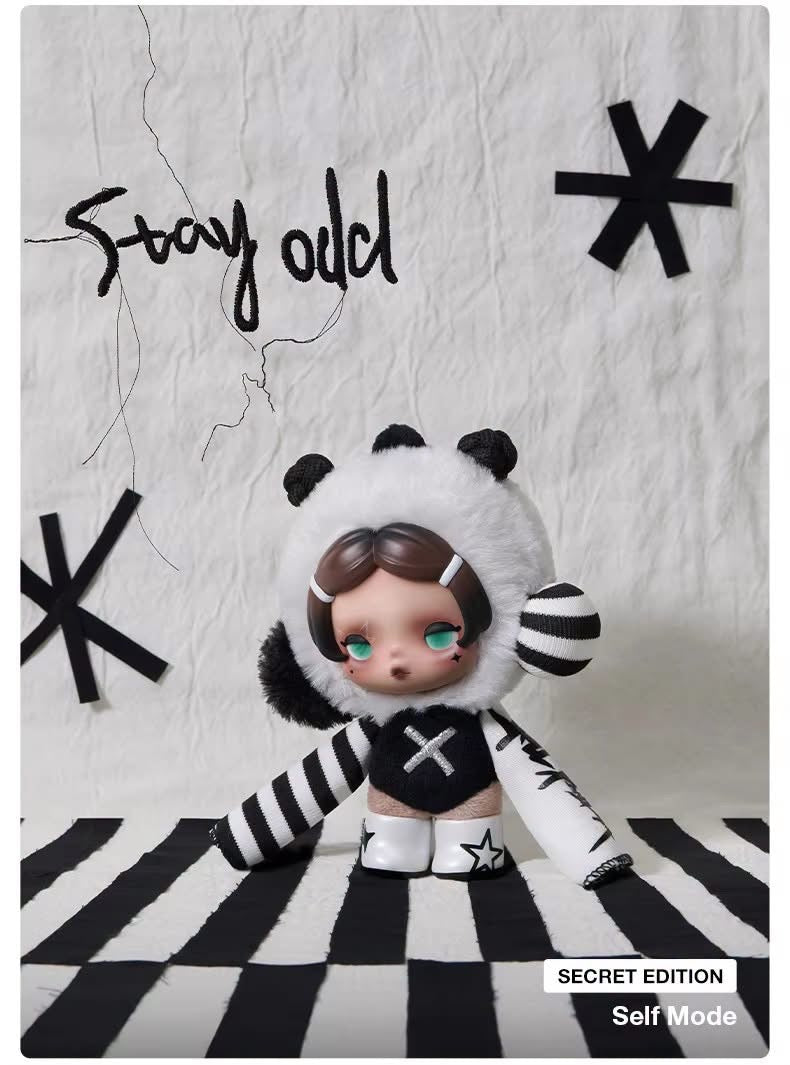[Pre-order] SKULLPANDA Off Mode Series Plush Pendant