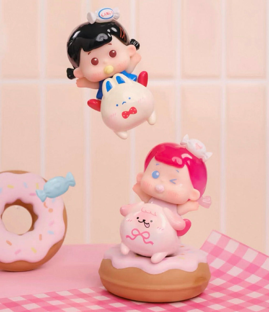 Jojoy mini figure - Cute riding team