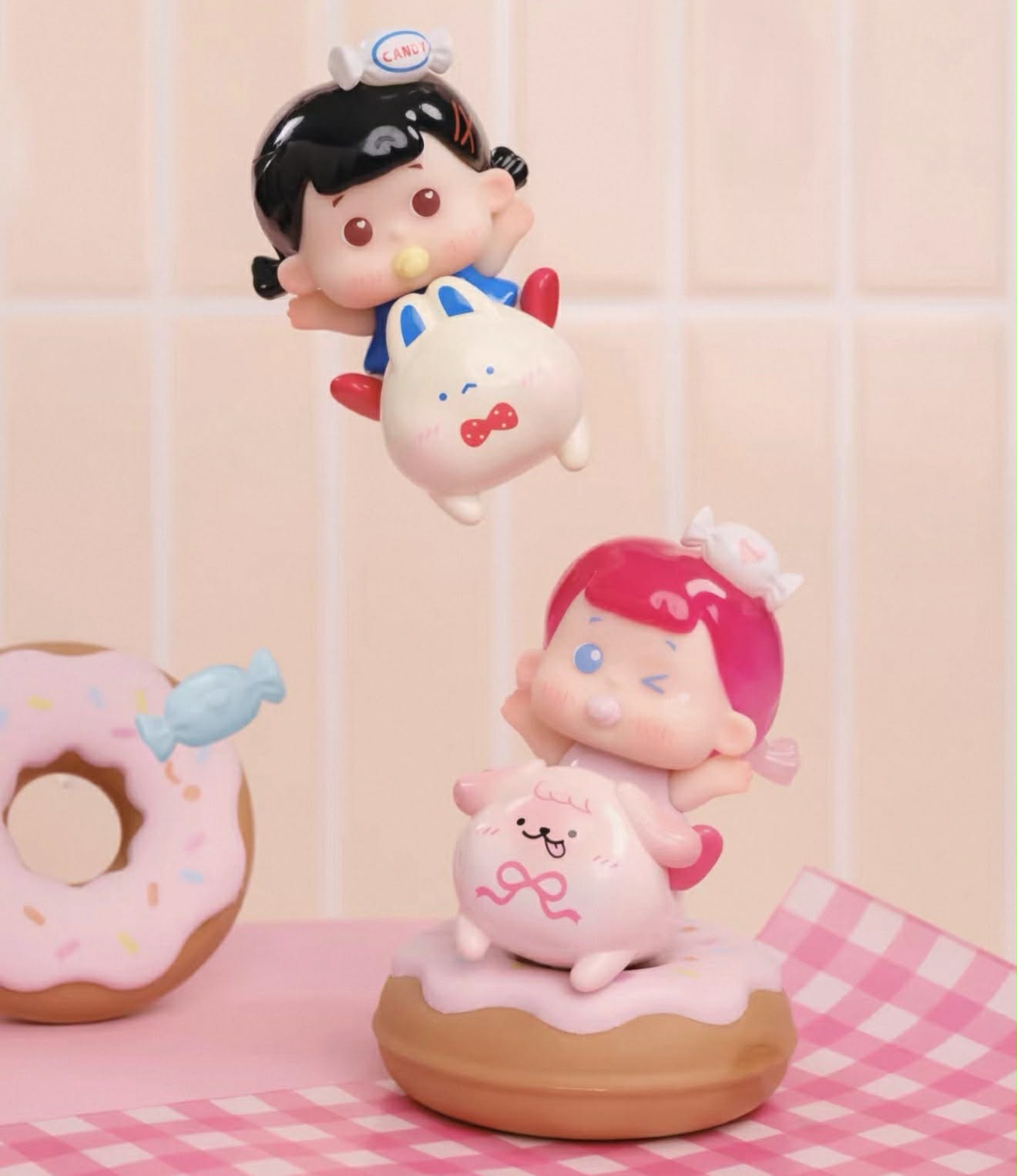 Jojoy mini figure - Cute riding team