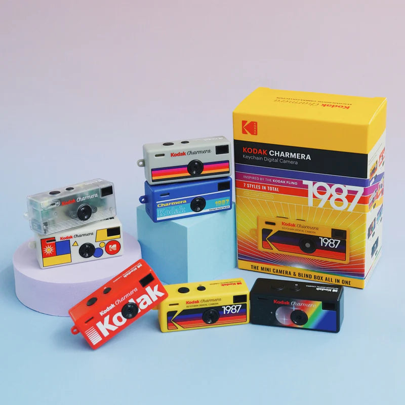 KODAK CHARMERA Keychain Digital Camera Blind Box Collection