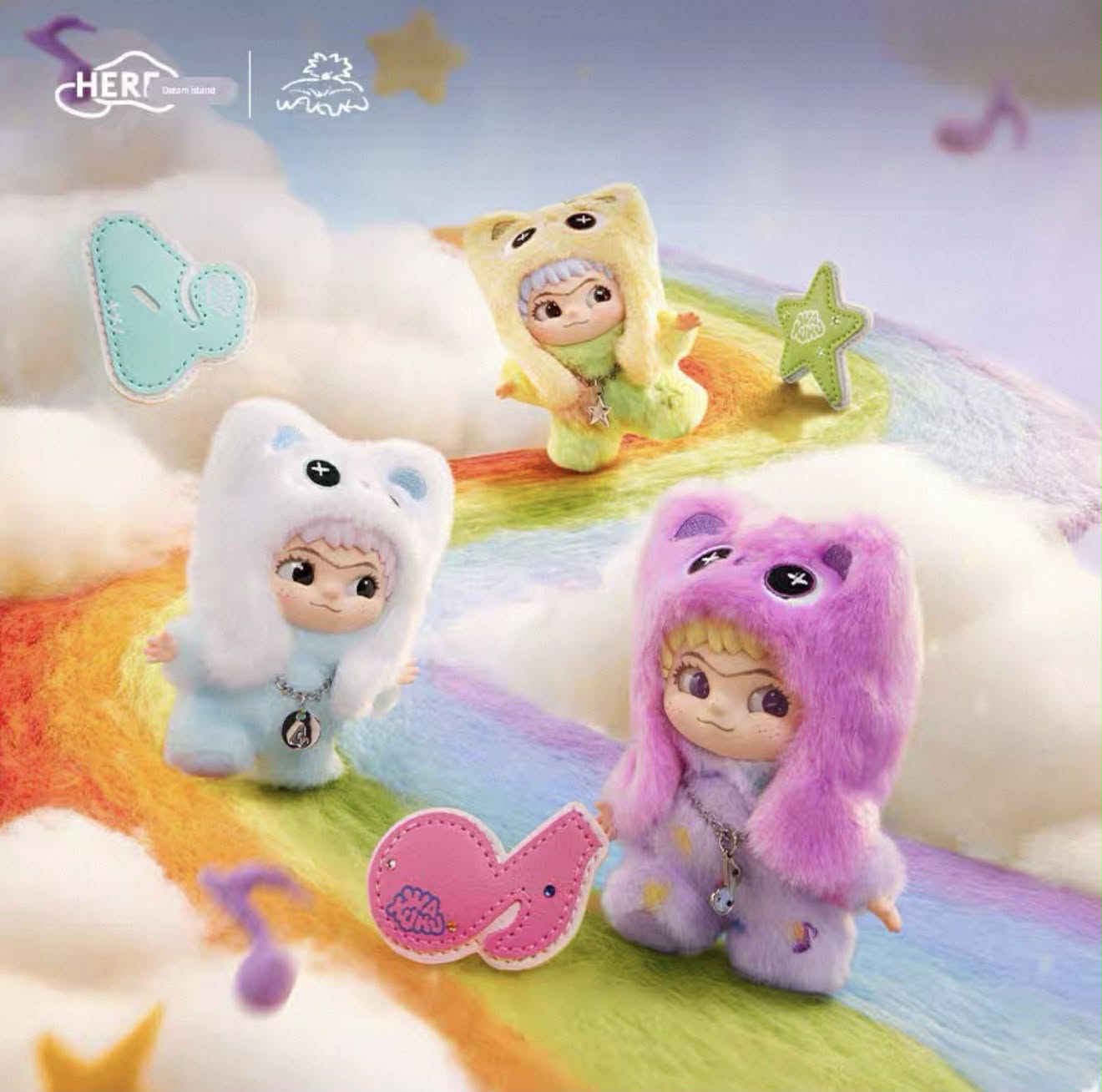 WAKUKU On A Roll Plush Series Blind Box