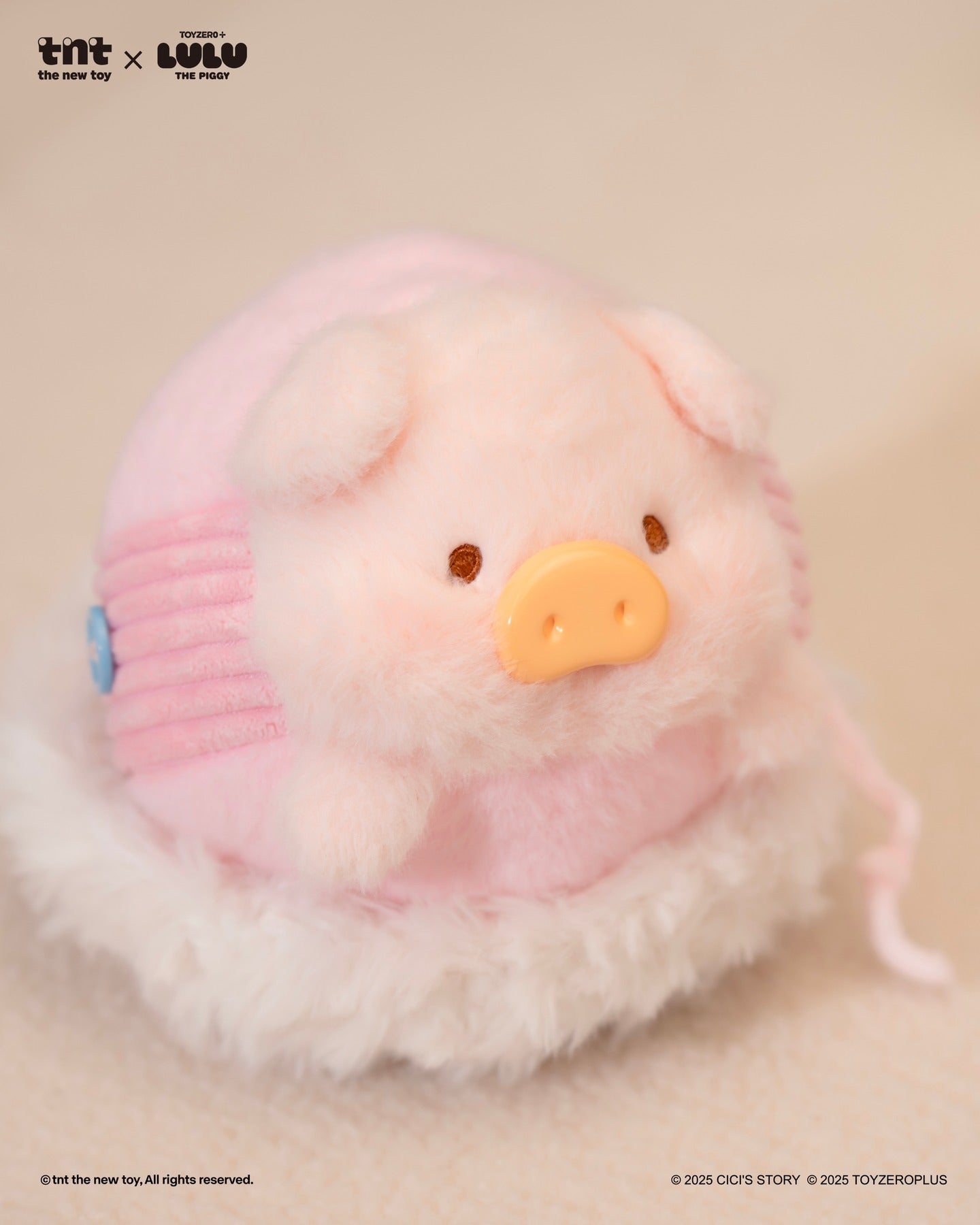 TNTSPACE x LuLu the Piggy Come Play Series Plush Pendant Blind Box