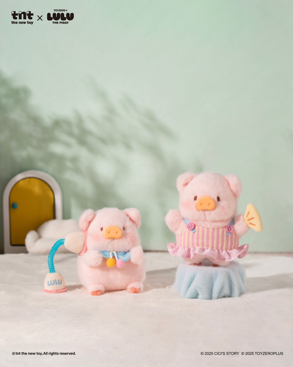 TNTSPACE x LuLu the Piggy Come Play Series Plush Pendant Blind Box