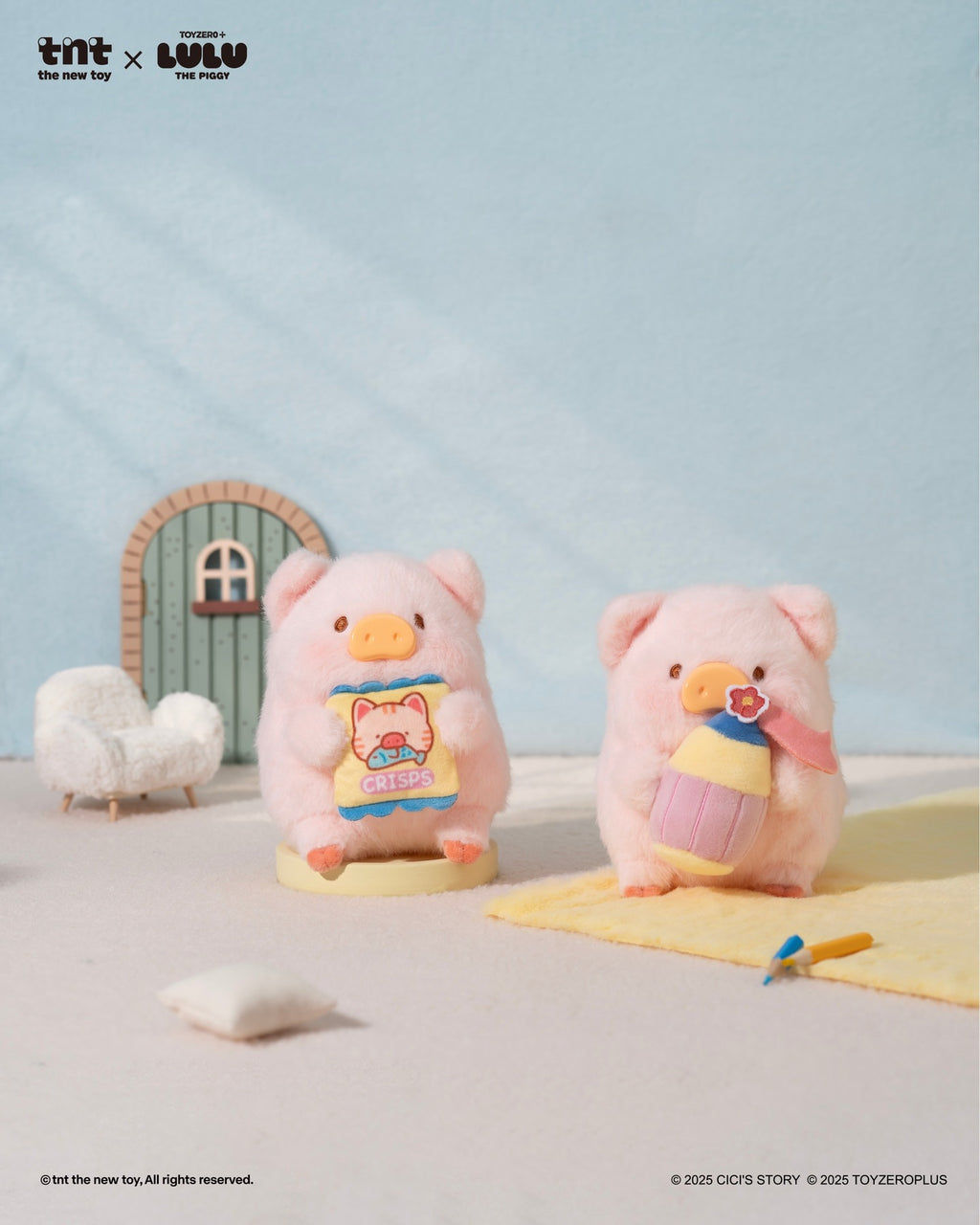TNTSPACE x LuLu the Piggy Come Play Series Plush Pendant Blind Box