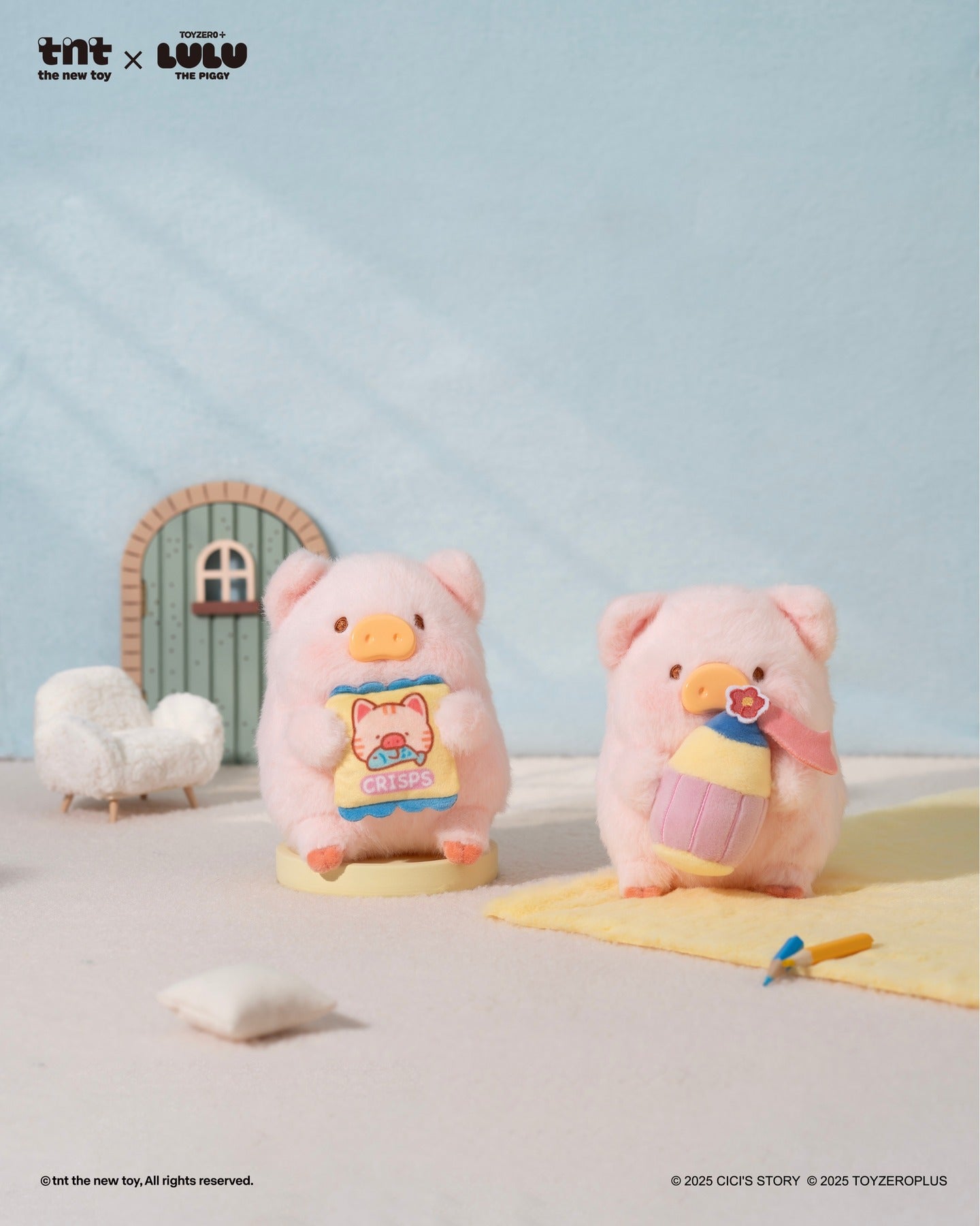 TNTSPACE x LuLu the Piggy Come Play Series Plush Pendant Blind Box